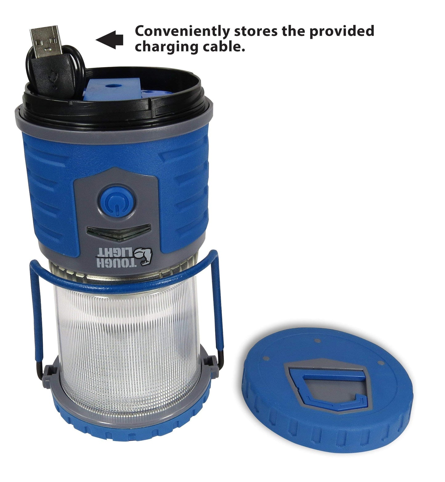 USB Rechargeable Camping Lantern, 400 Lumens LED Lantern, Hanging Tent Lamp, 6000mAh Power Bank, 200 Hour, 6 Modes, for Outdoors & Emergency