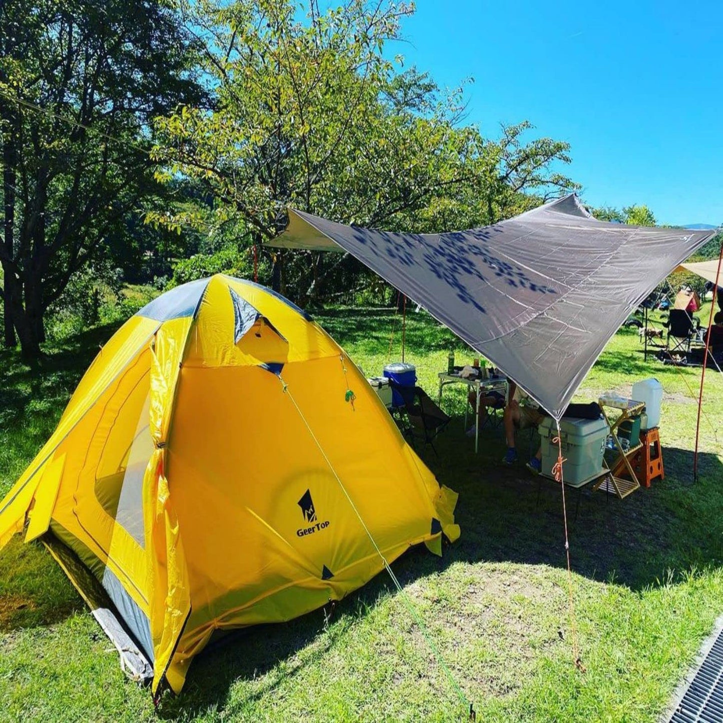 GEERTOP Ultralight 2 Person Backpacking Tent 4 Season Waterproof Camping Tent Double Layer Cold Weather Easy Set Up Tents for Family Camp, Hiking, Hunting Outdoor Mountaineering Travel