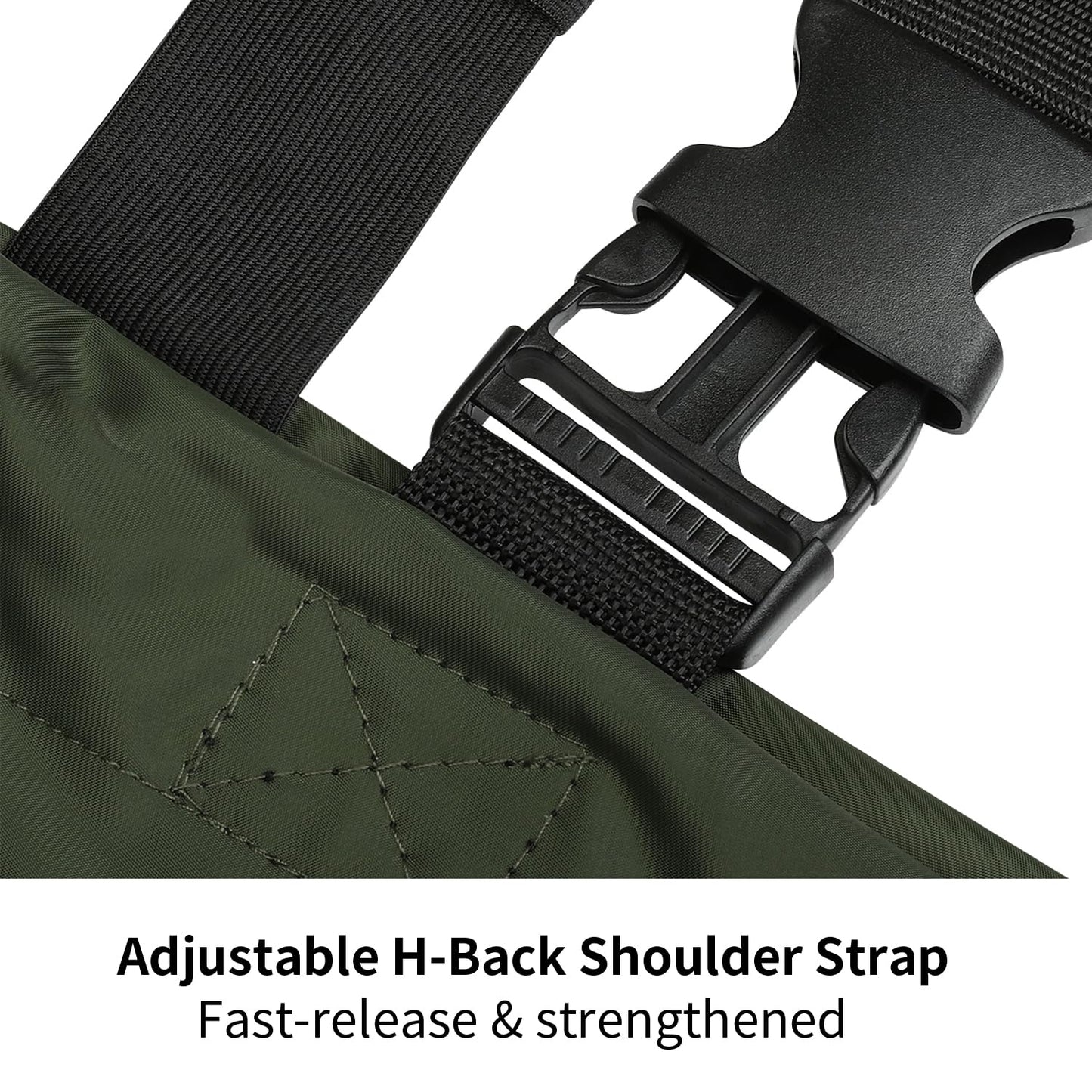 Magreel Child Chest Waders Waterproof Nylon Youth Waders