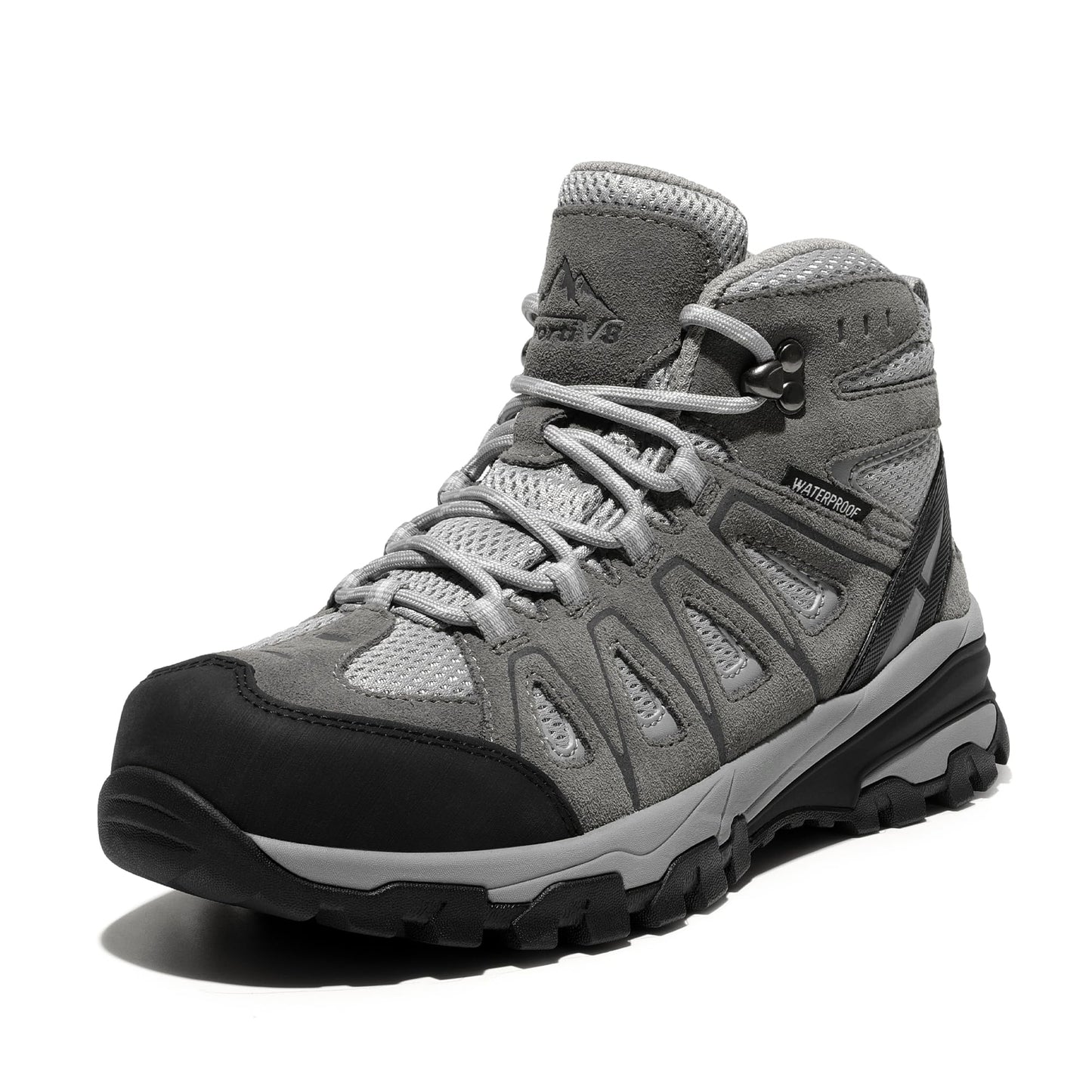 NORTIV 8 Women's Waterproof Hiking Boots Outdoor Trekking Camping Trail Hiking Boot