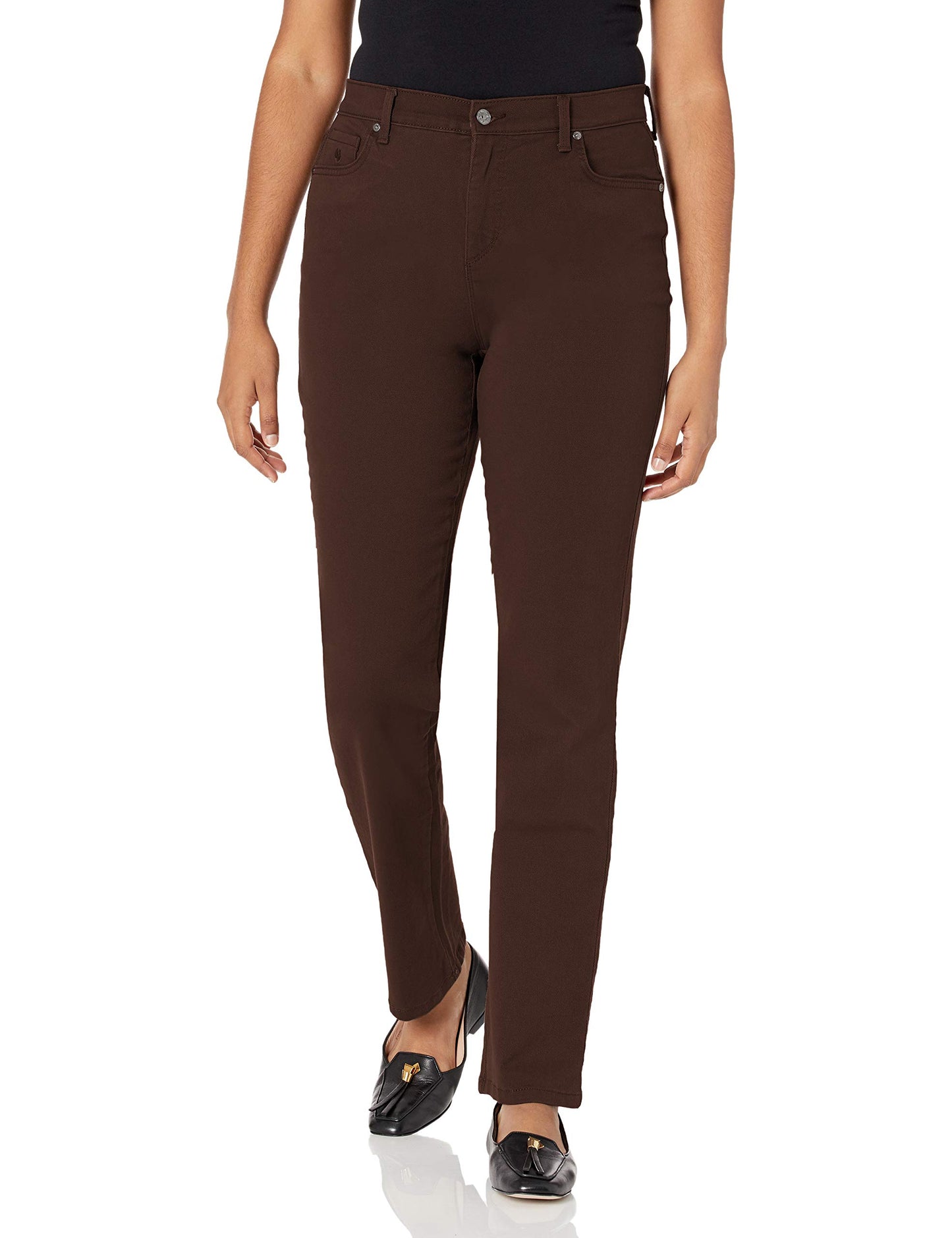 Gloria Vanderbilt Women's Amanda Classic High Rise Tapered Jean