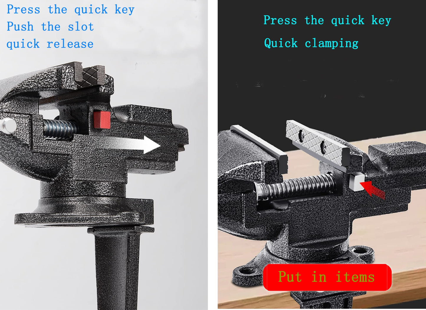MYTEC Home Vise Clamp-On Vise,2.5"