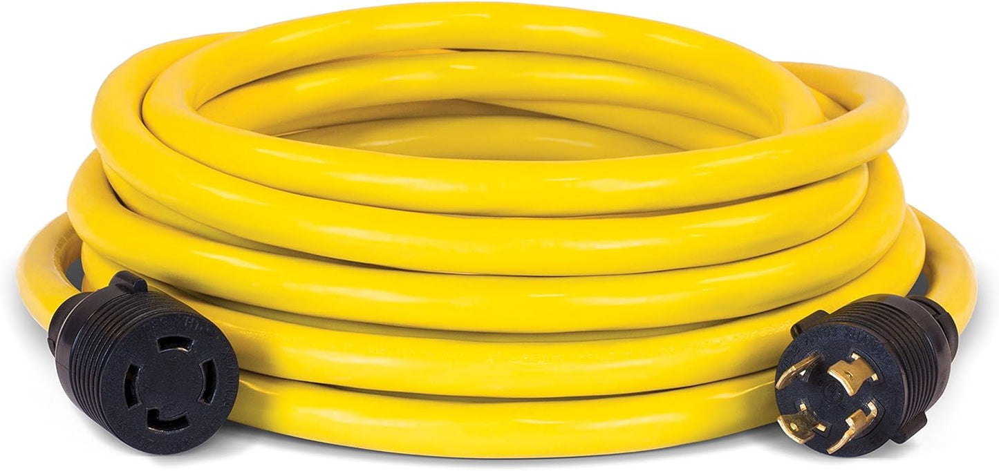 Champion Power Equipment 25-Foot 30-Amp 250-Volt Generator Power Cord for Manual Transfer Switch (L14-30P to L14-30R)