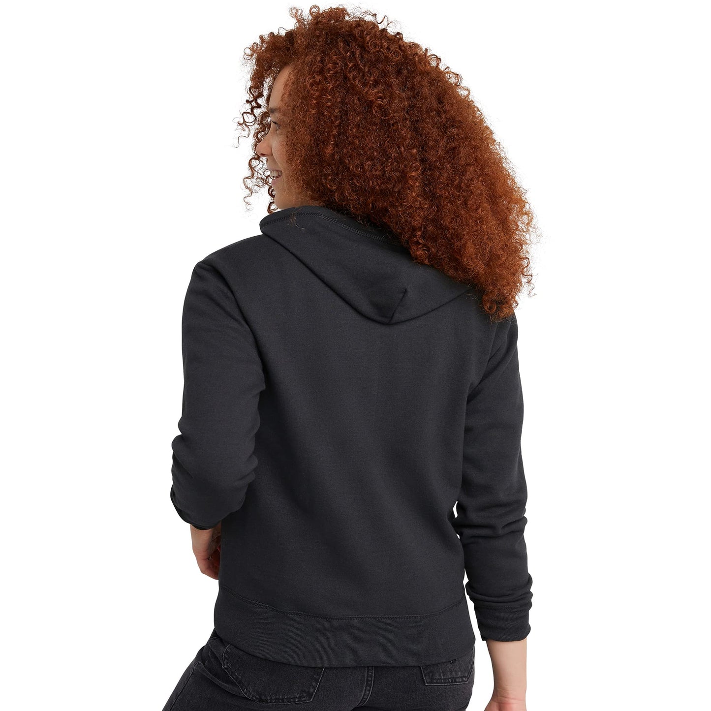 Hanes Women's Hoodie, Ecosmart Fleece Full-zip Hoodie, Zip-up Hooded Sweatshirt