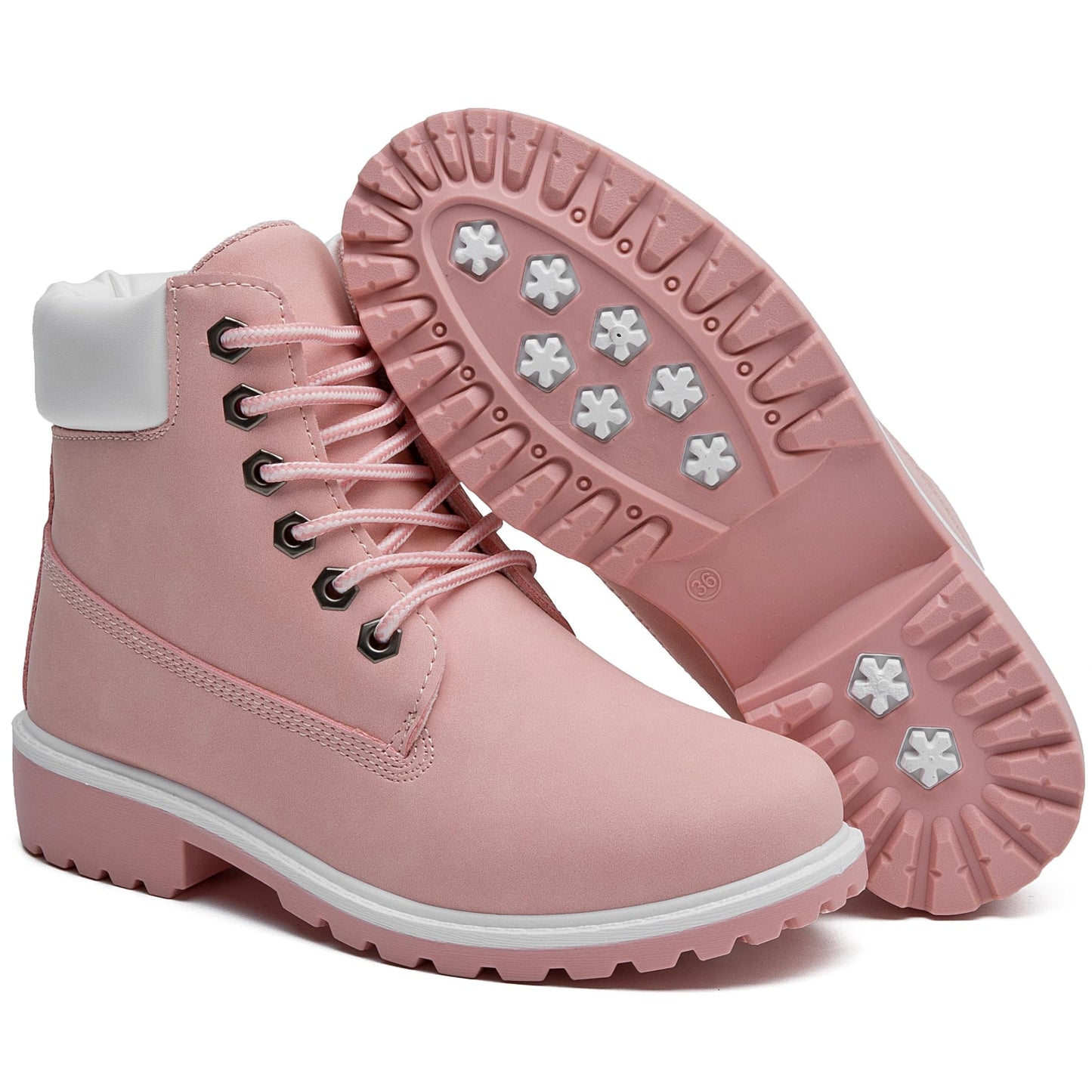 Women's Work Boots Hiking - Waterproof Outdoor Construction Motorcycle Combat