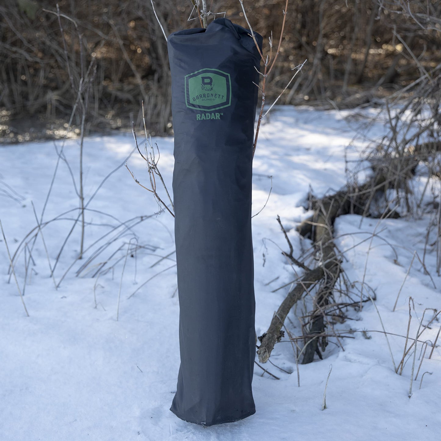 Barronett Blinds Radar Portable Hunting Blind, Pop-Up Hub Blind, Zipperless Windows, Lightweight, 2-Person, 67" x 71" x 71"