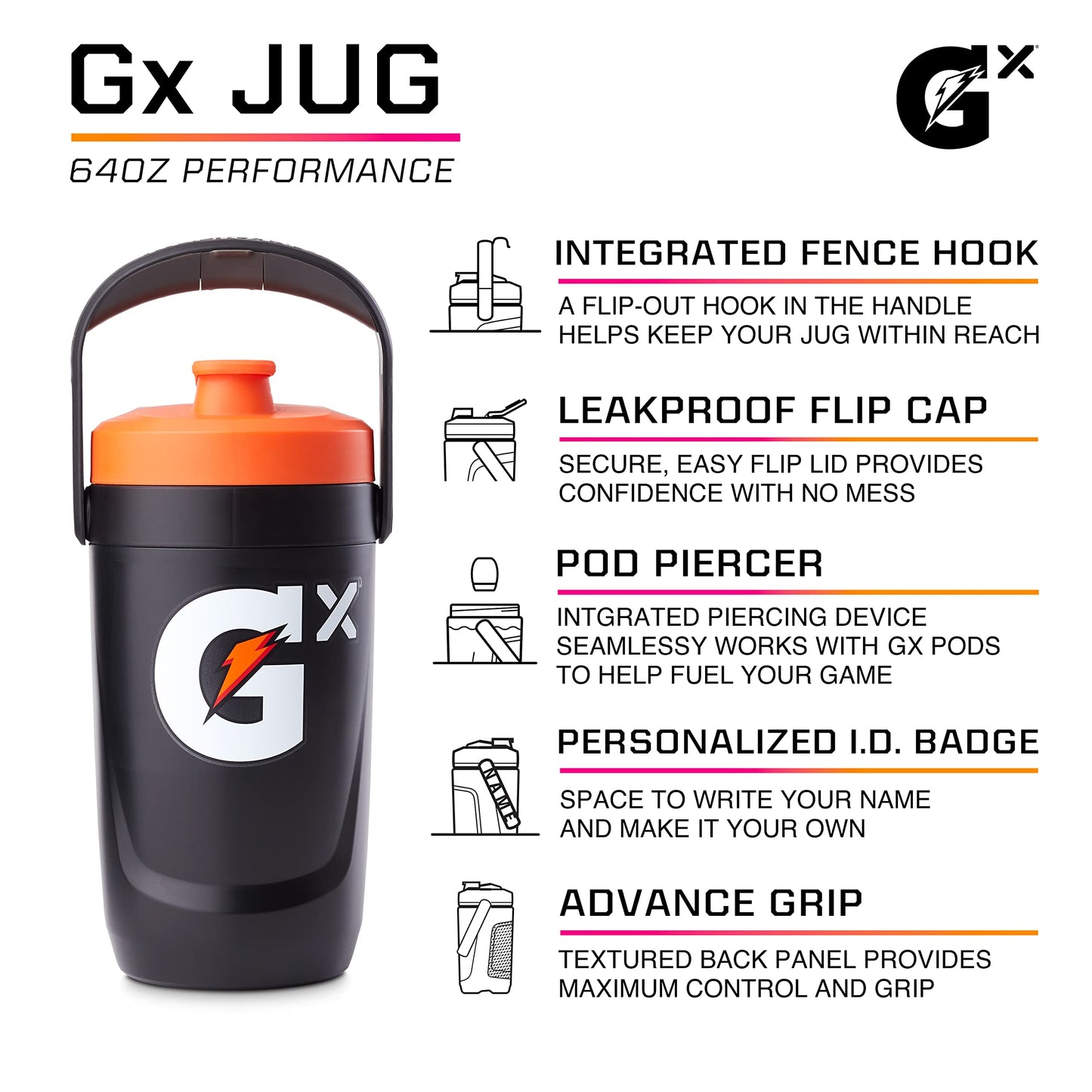Gatorade Gx Performance Jug