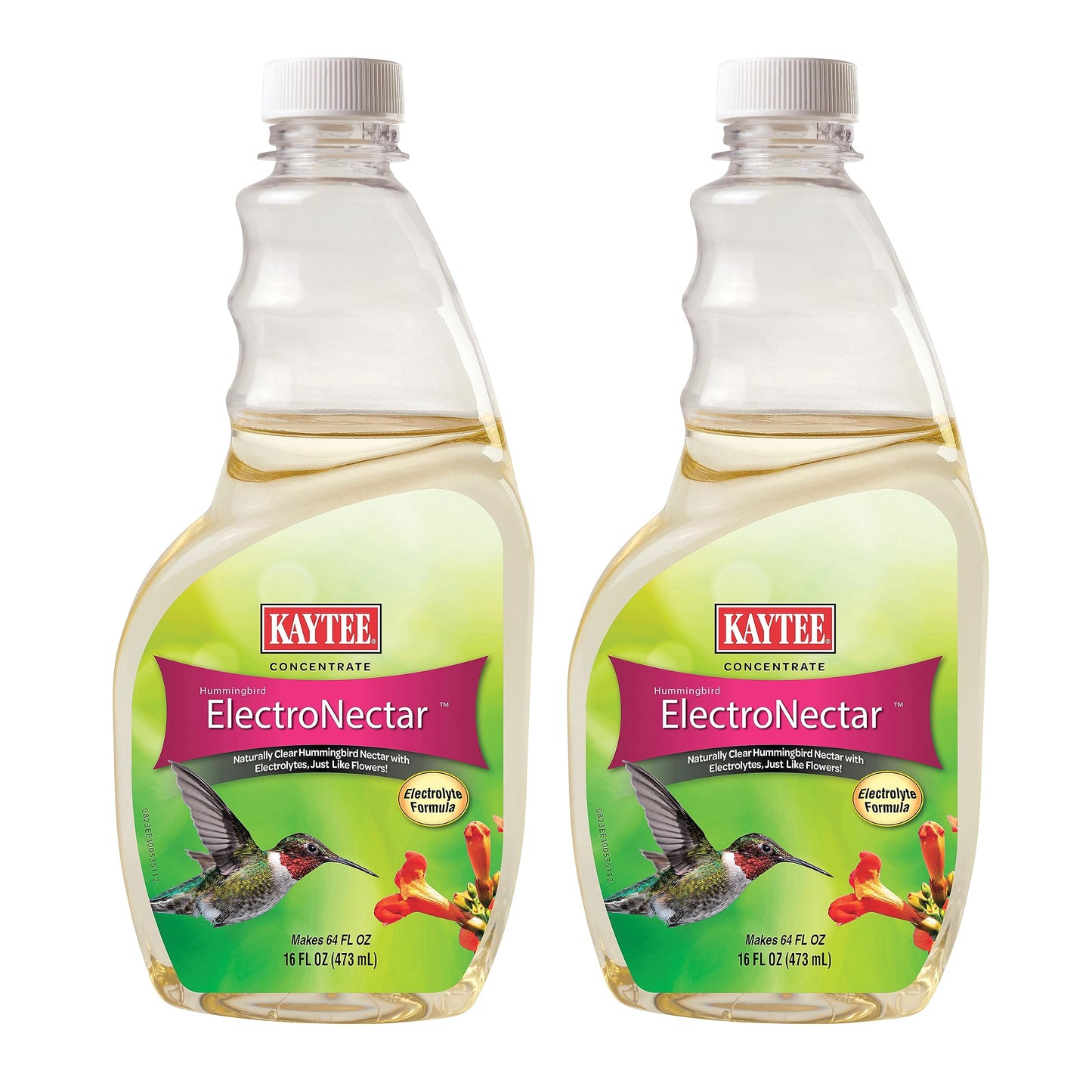 Kaytee Hummingbird ElectroNectar Wild Bird Food, Ready to Use, 64 Ounces