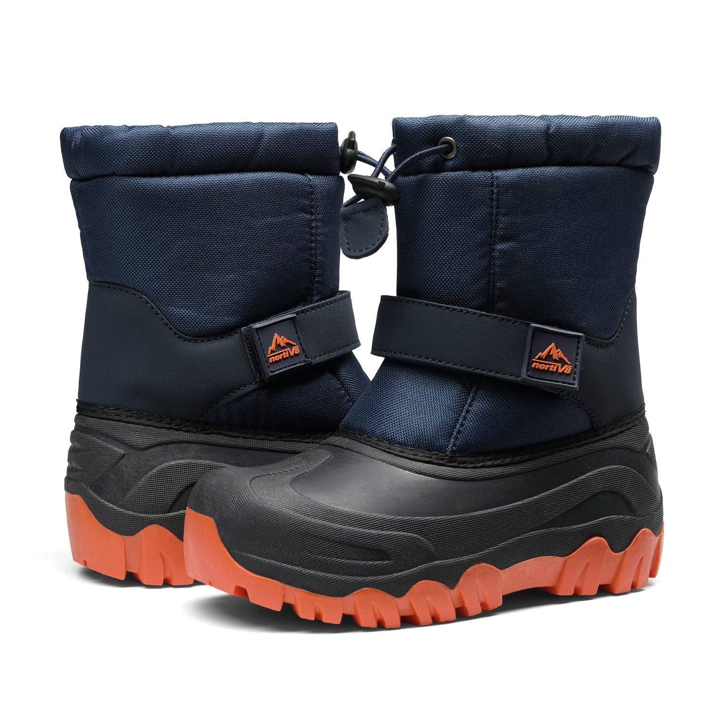 NORTIV 8 Kids Snow Boots Boy's Girl's Waterproof Cold Weather Classic Booties Hiking Outdoor Shoes (Little Kids/Big Kids)