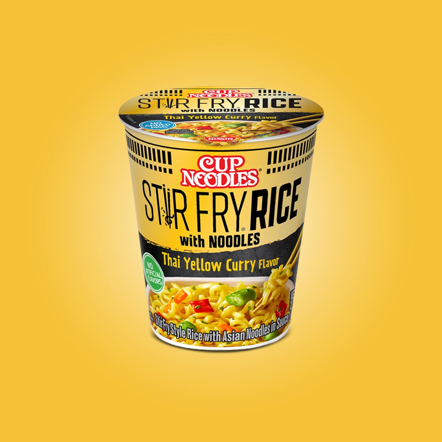 Nissin Cup Noodles Soup, Beef Flavor, Microwaveable Paper Cups, Instant Ramen, 2.25 Ounce (Pack of 12)