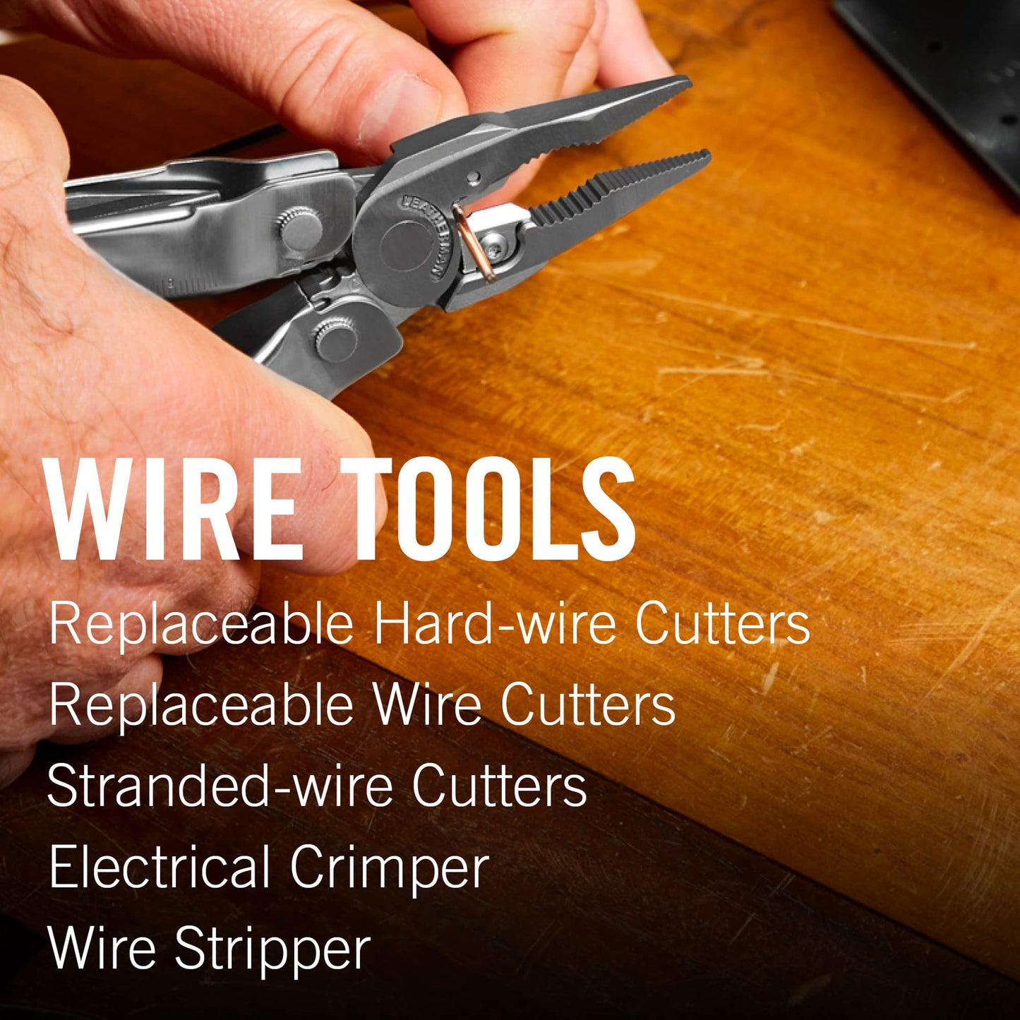 LEATHERMAN, Super Tool 300 Multitool with Premium Replaceable Wire Cutters and Saw, Stainless Steel with Nylon Sheath