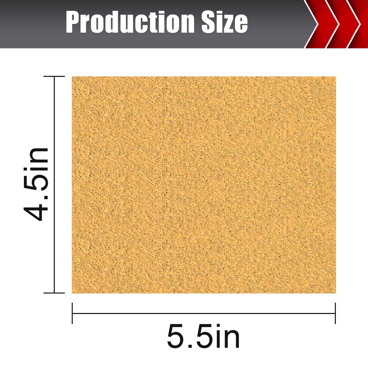 50 Pcs 1/4 Sheet Sandpaper, Premium Sand Paper 80/120/150/220/320/400 Grit Sandpaper Sheet Sand Paper Assortment for Wood Metal Automotive Palm Sanders 5.5" x 4.5"