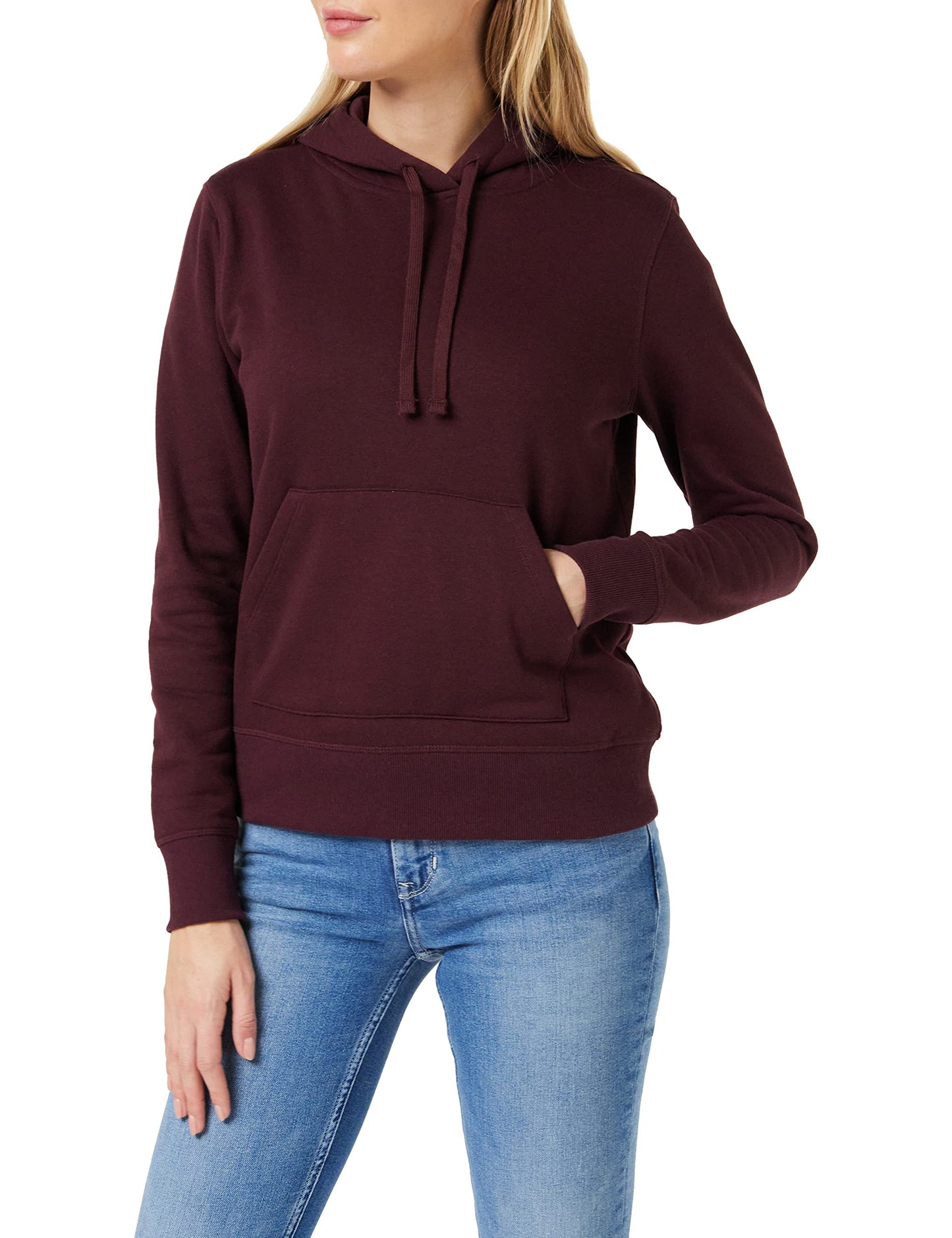Amazon Essentials Women's Regular-Fit Fleece Pullover Hoodie (Available in Plus Size)