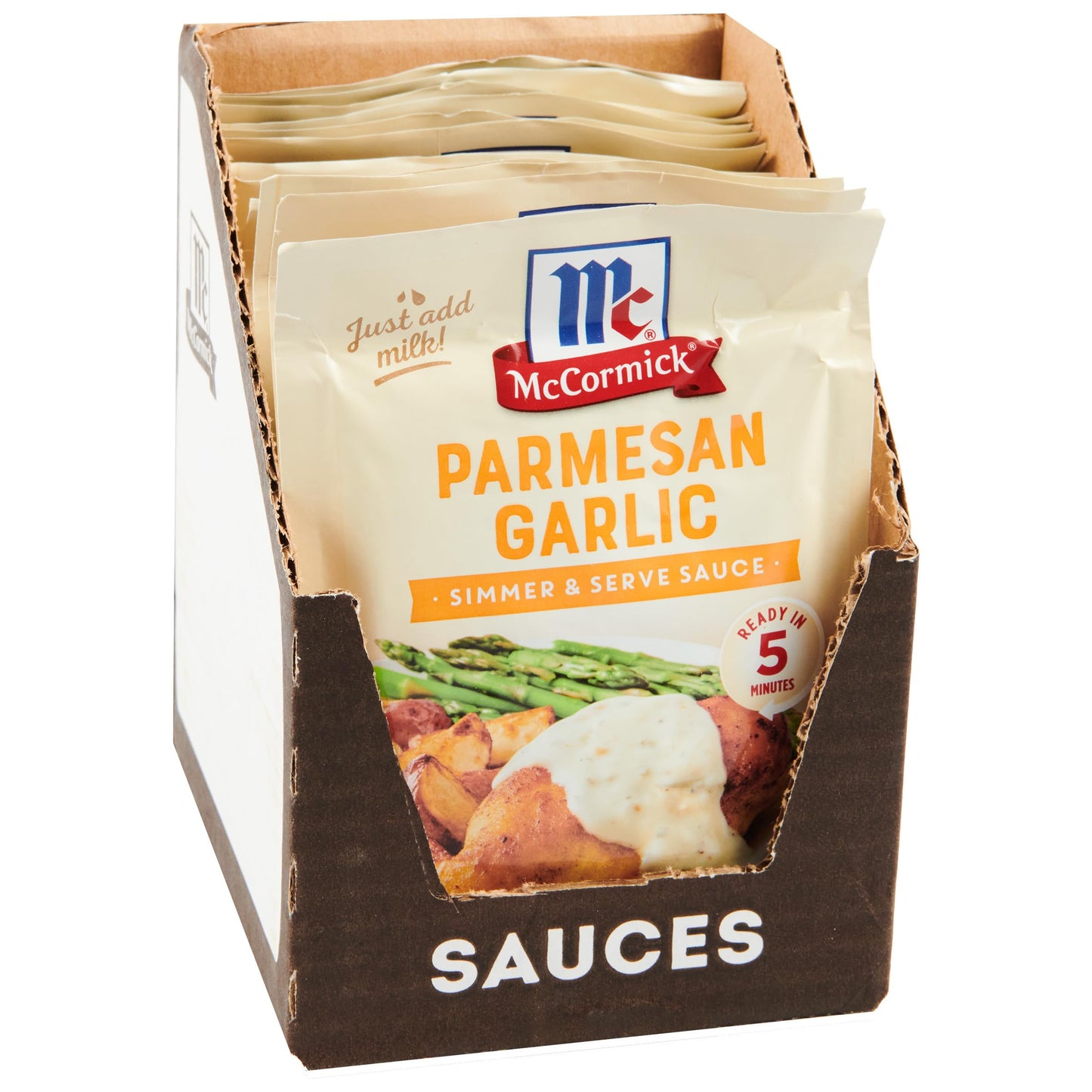 McCormick Lemon Herb Butter Simmer & Serve Sauce Mix, 0.87 oz (Pack of 12)