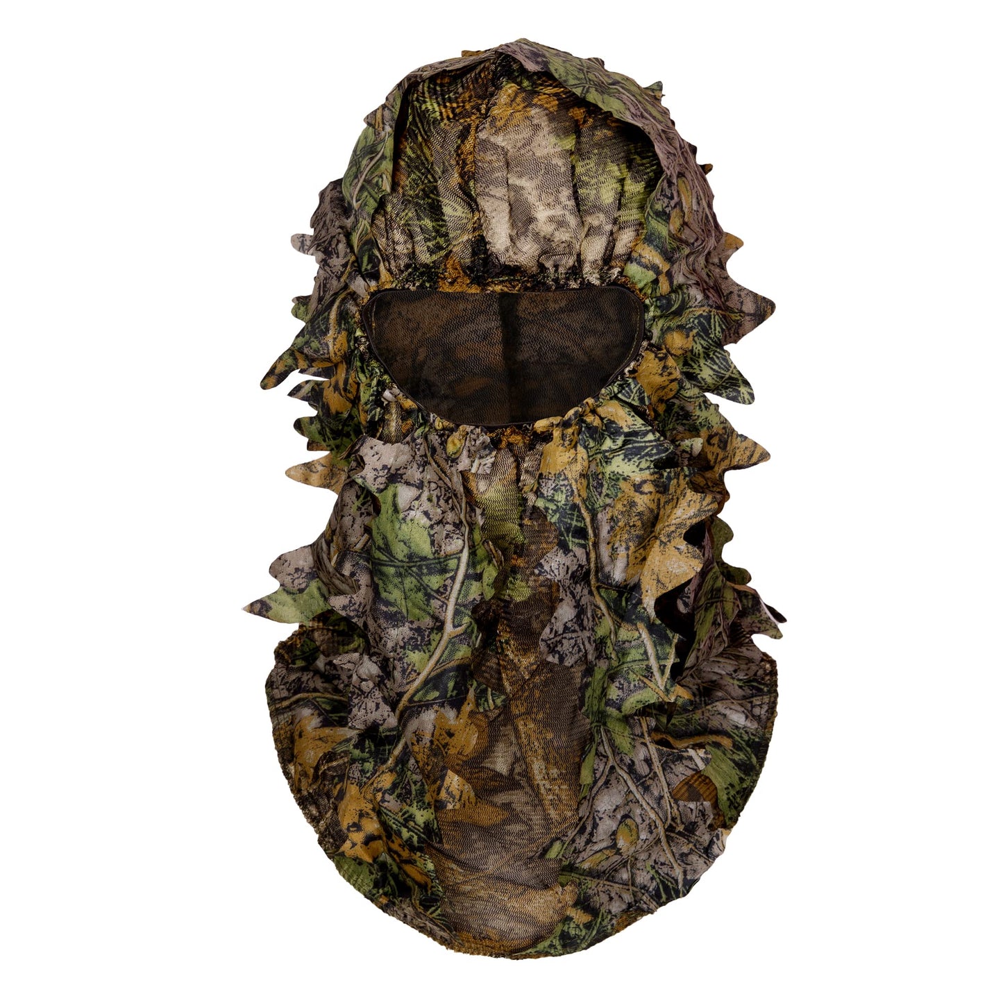 Ginsco Ghillie Suit Full Face Mask Gloves Set, 3D Leafy Camo Suit for Men, Outdoor Hunting Photography