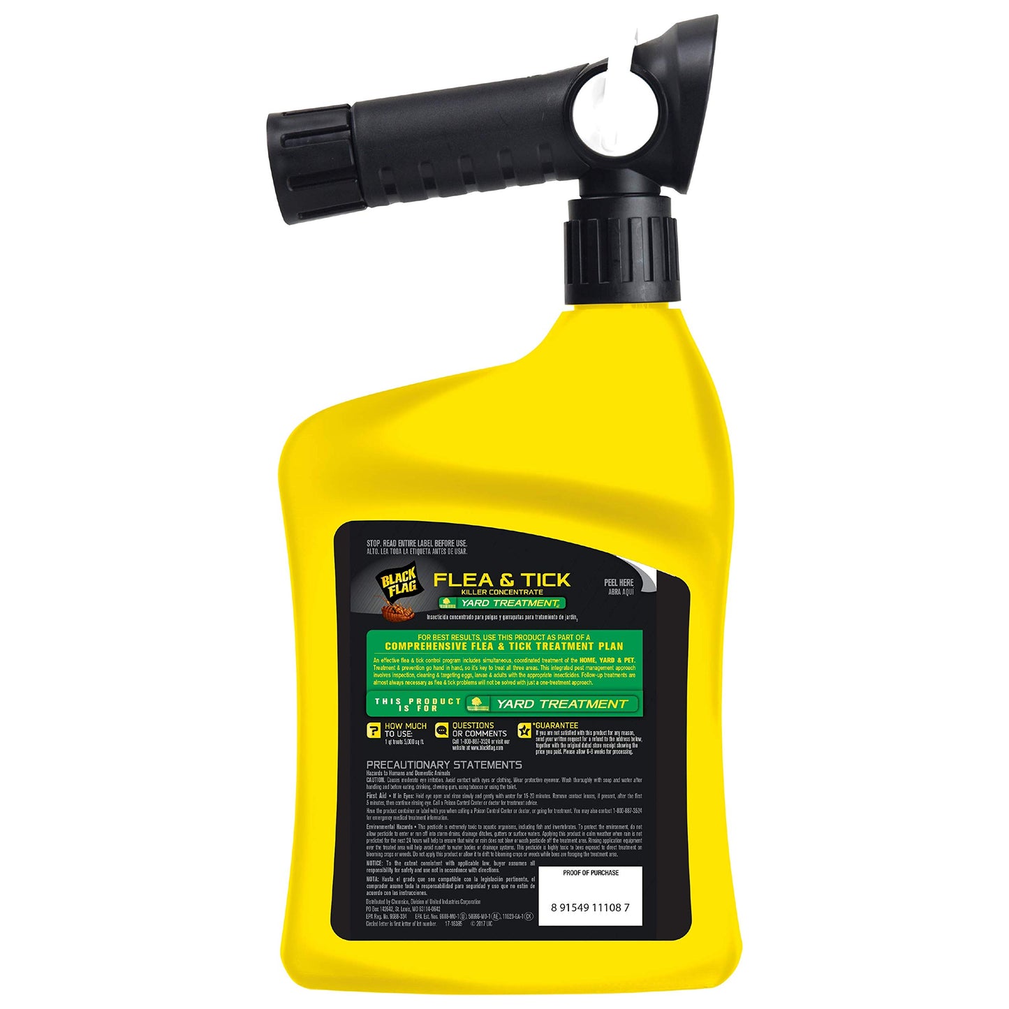 Black Flag Extreme Flea Killer Plus Growth Regulator RTU for Insects, 1-gal, 128 Oz