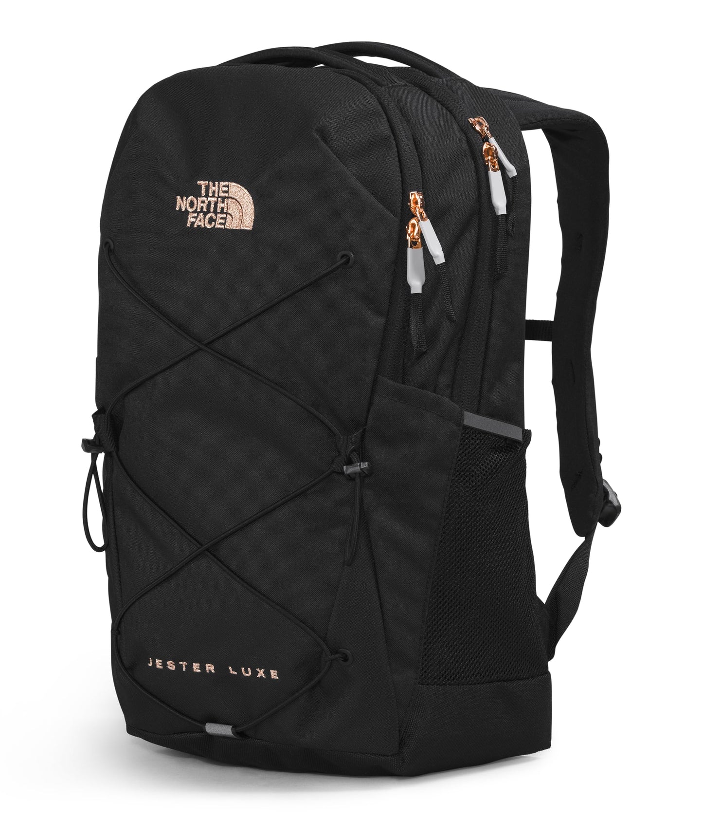 The North Face Women's Every Day Jester Laptop Backpack, TNF Black/Burnt Coral Metallic, One Size