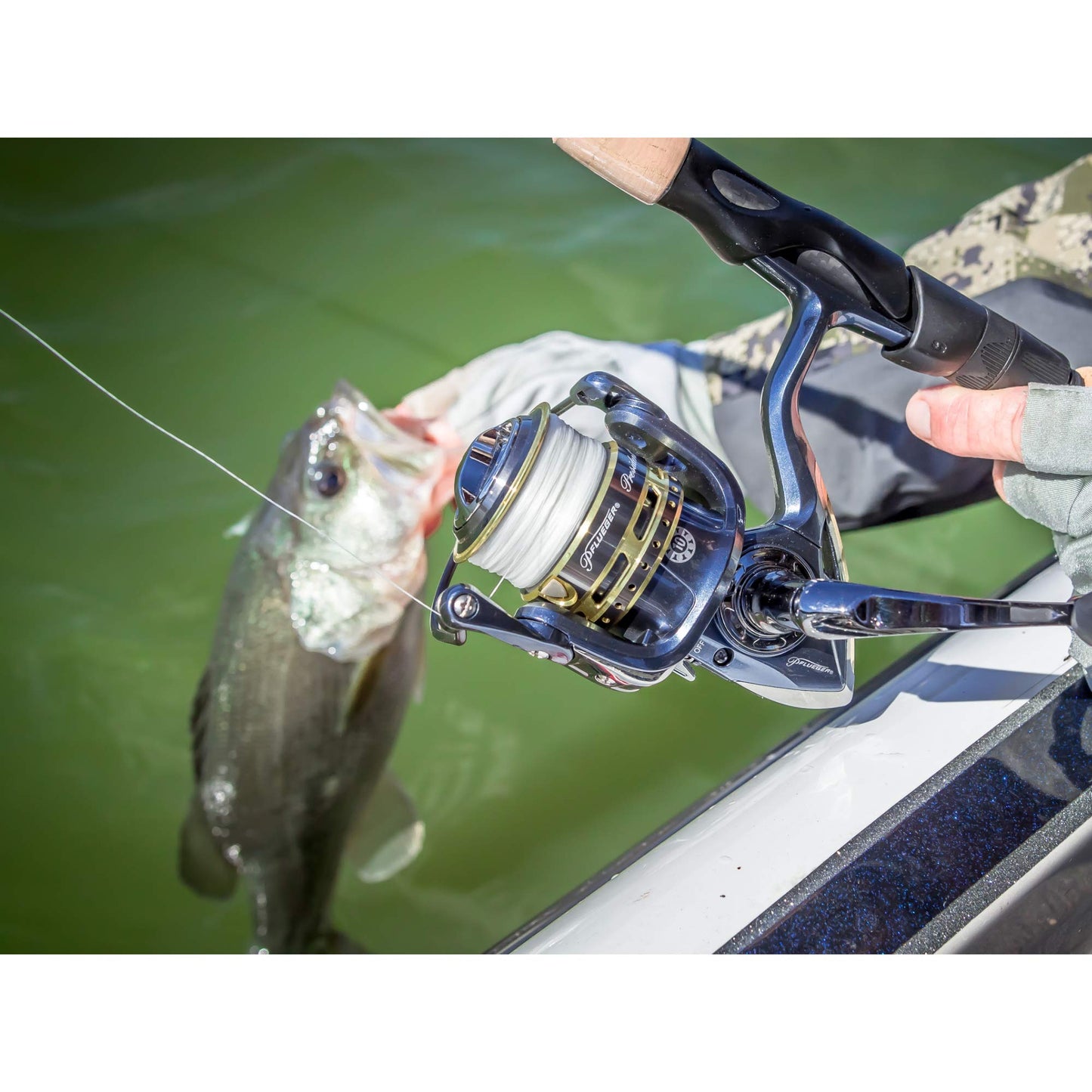 Pflueger President Spinning Reel and Fishing Rod Combo