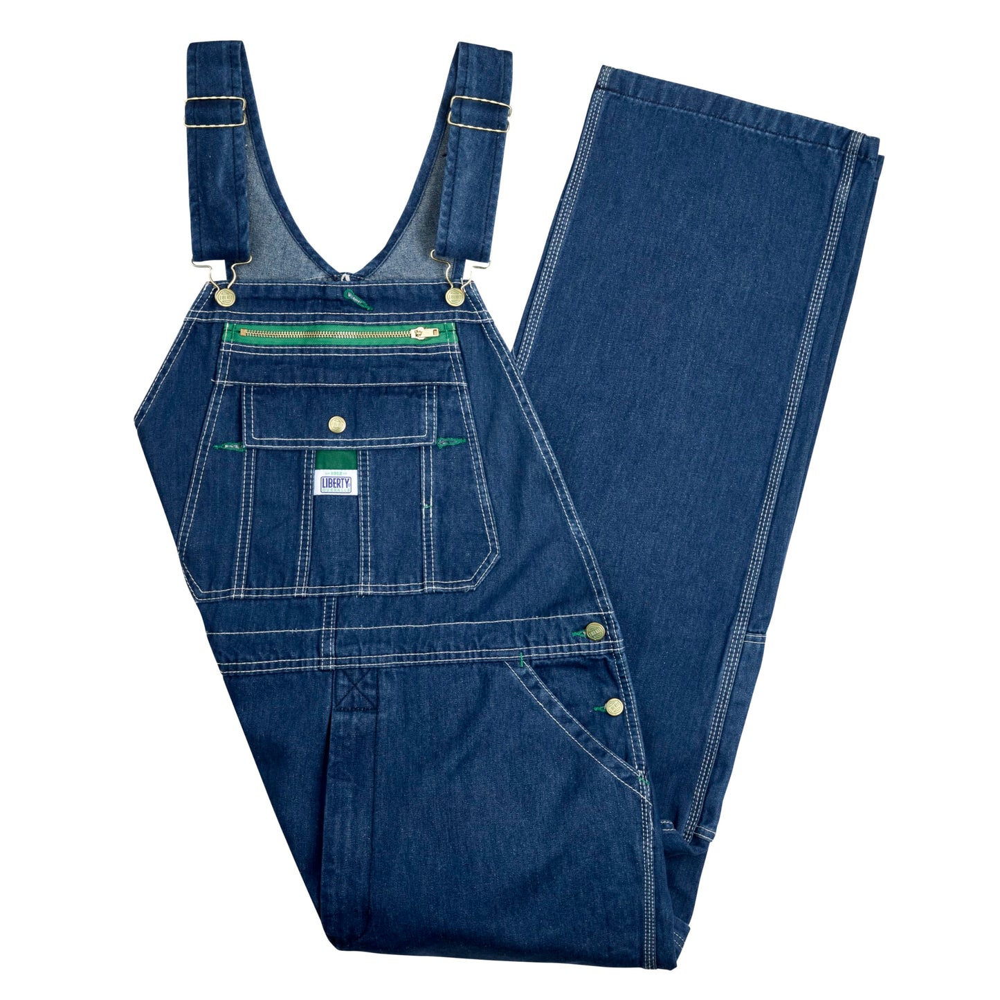 Liberty Men's Denim Stonewashed Bib Overall