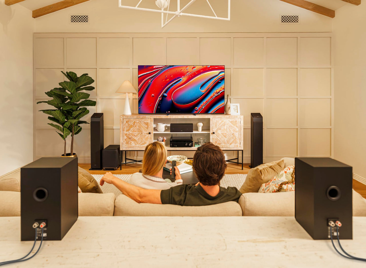 Sony SS-CS3M2 3-Way 4-Driver Hi-res Floorstanding Speaker (Single), 2025 Model
