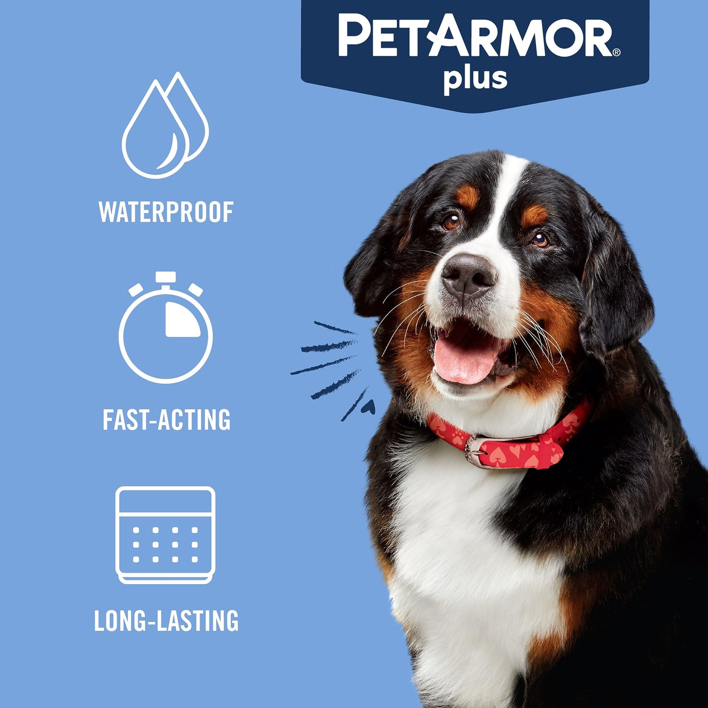 PetArmor Plus Flea and Tick Prevention for Cats, Cat Flea and Tick Treatment, 6 Dose, Waterproof Topical, Fast Acting, Cats Over 1.5 lbs