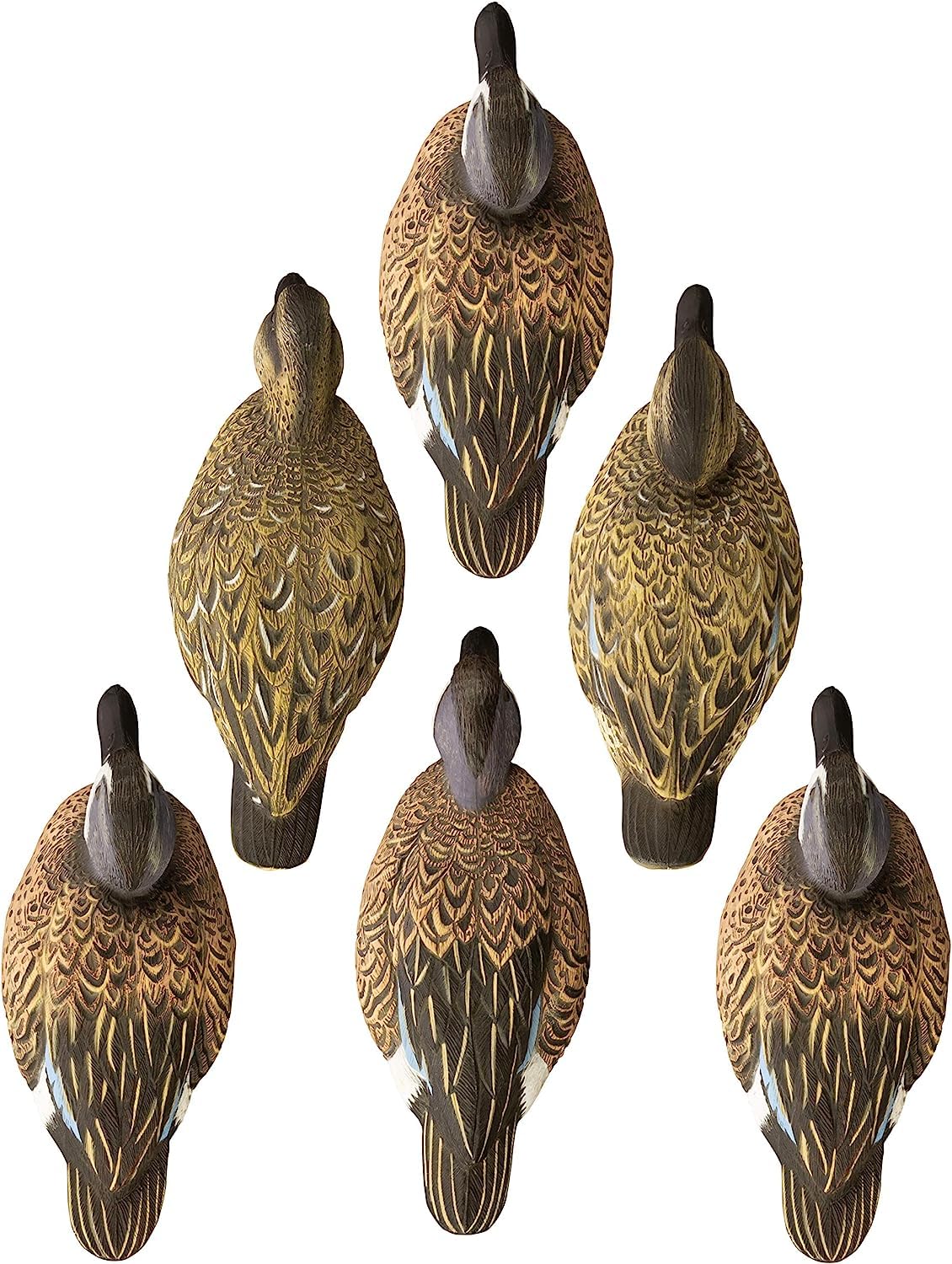 Higdon Outdoors | Standard Blue Wing Teal Duck Decoys, Foam-Filled