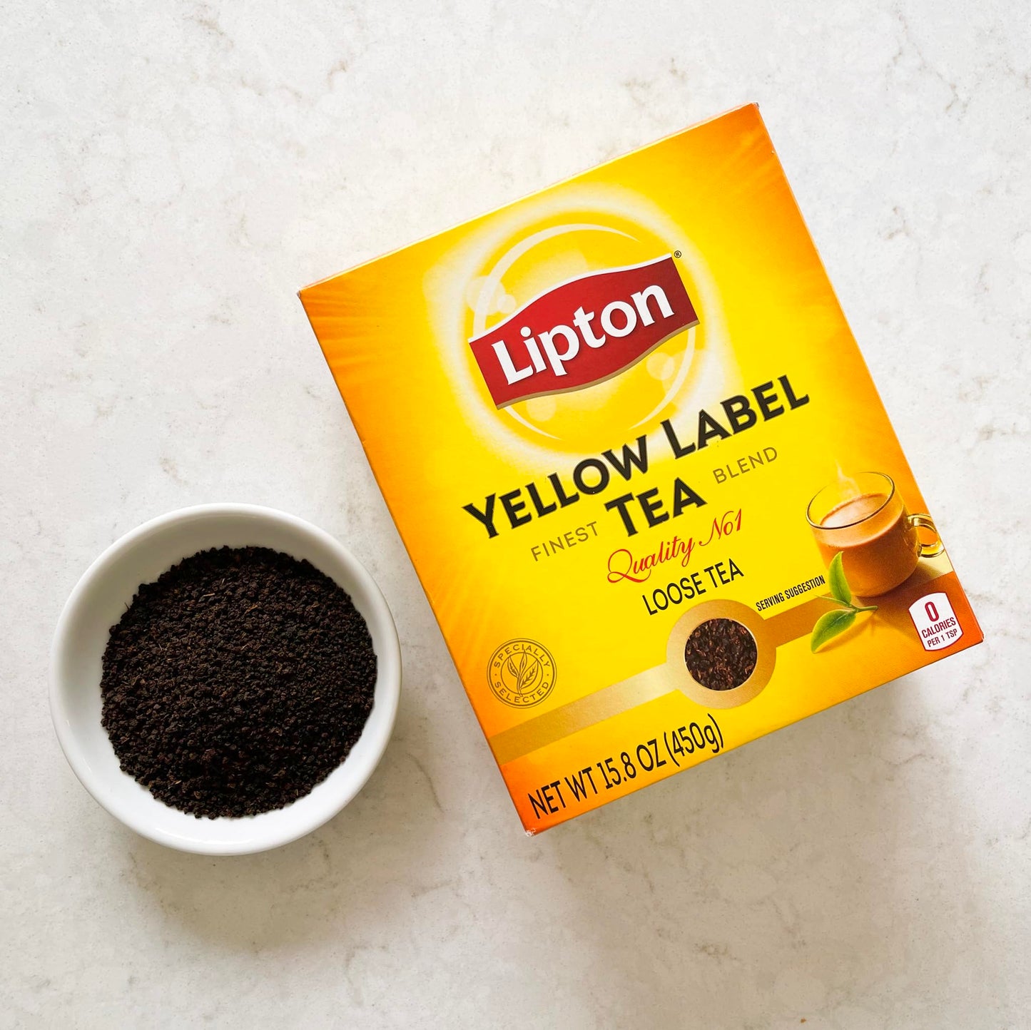 Lipton Yellow Label Tea | International Blend | Lipton Tea Bags |Black Tea| Premium Quality | 200 Grams (Pack of 1)