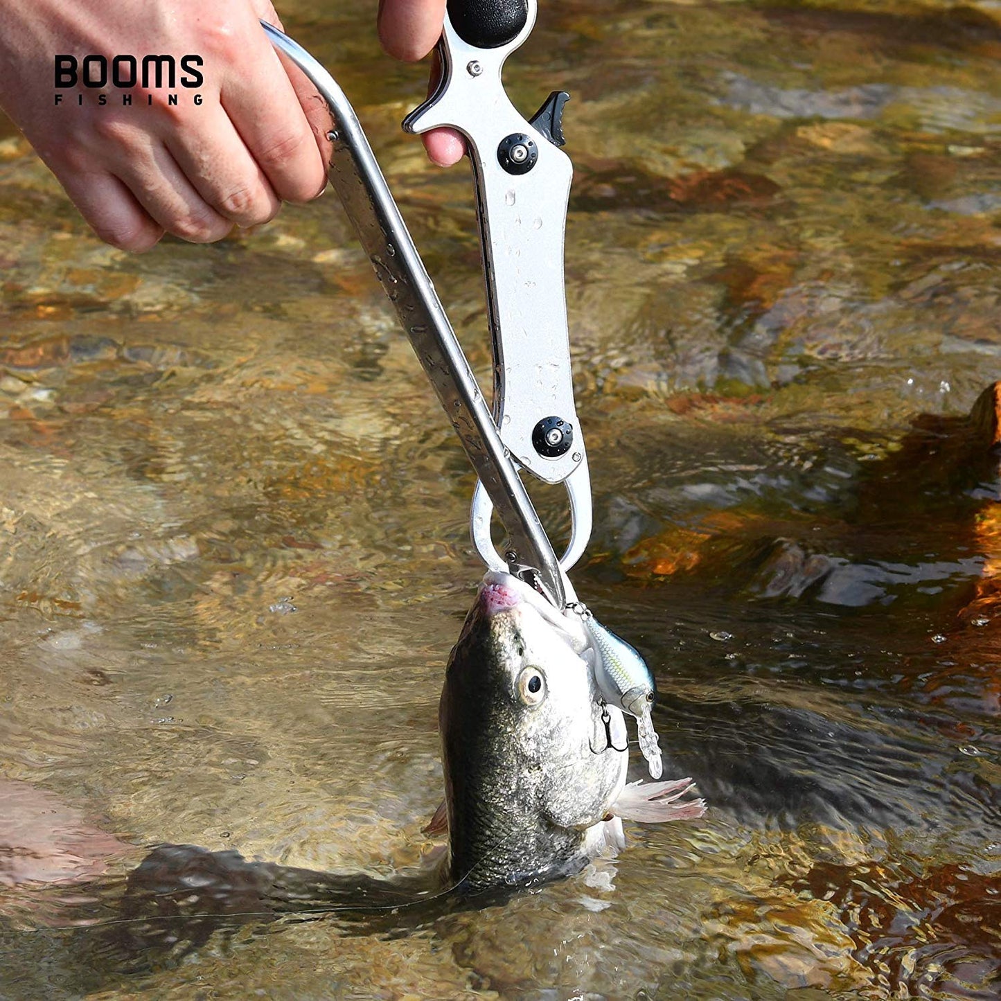 Booms Fishing R1 Stainless Steel Fish Hook Remover Extractor, 11-1/2 inches