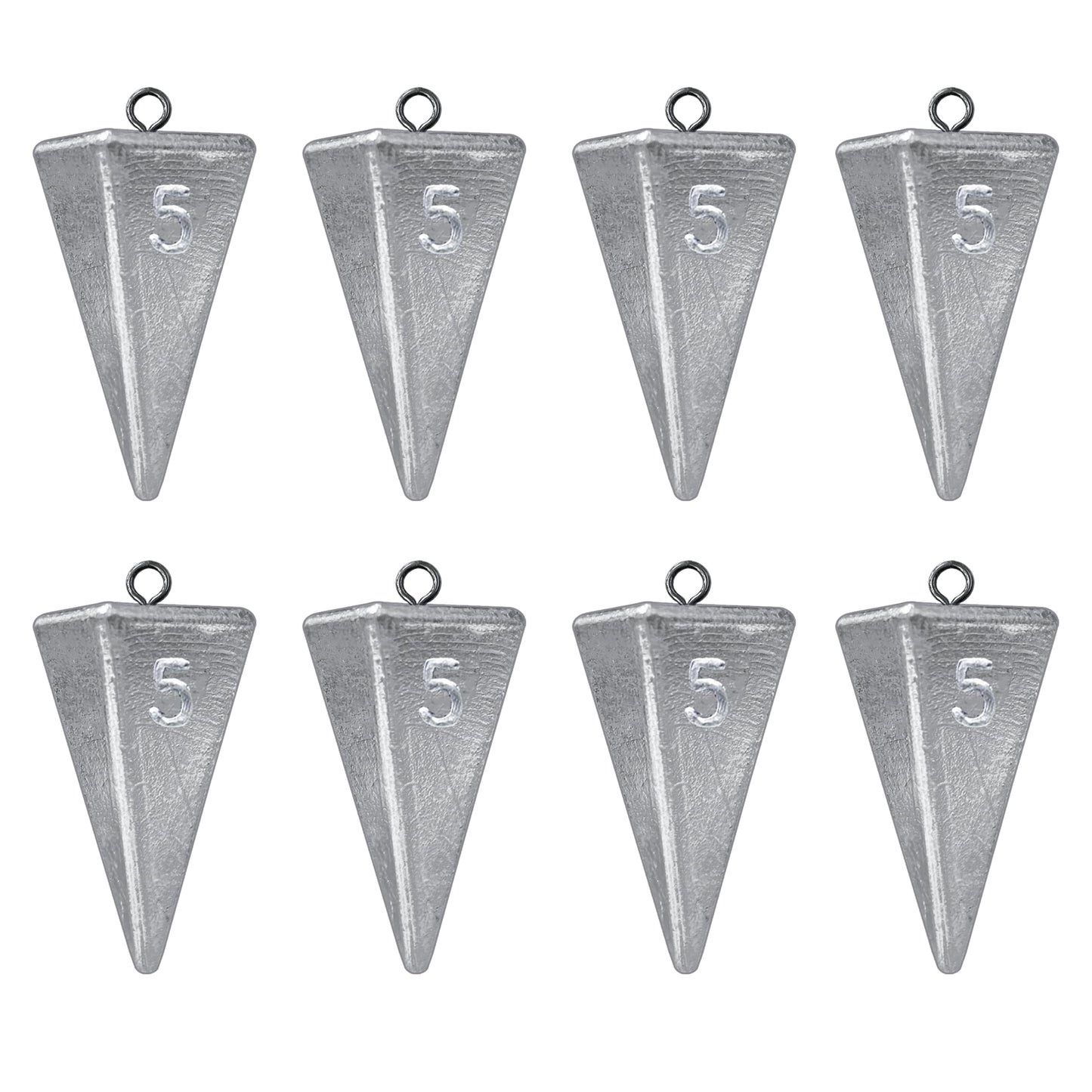 Fishing Weights Sinkers Pyramid Sinkers Surf Fishing Sinkers for Saltwater Fishing Gear Tackle 1oz 2oz 3oz 4oz 5oz 6oz 8oz 10oz 12oz 14oz 16oz