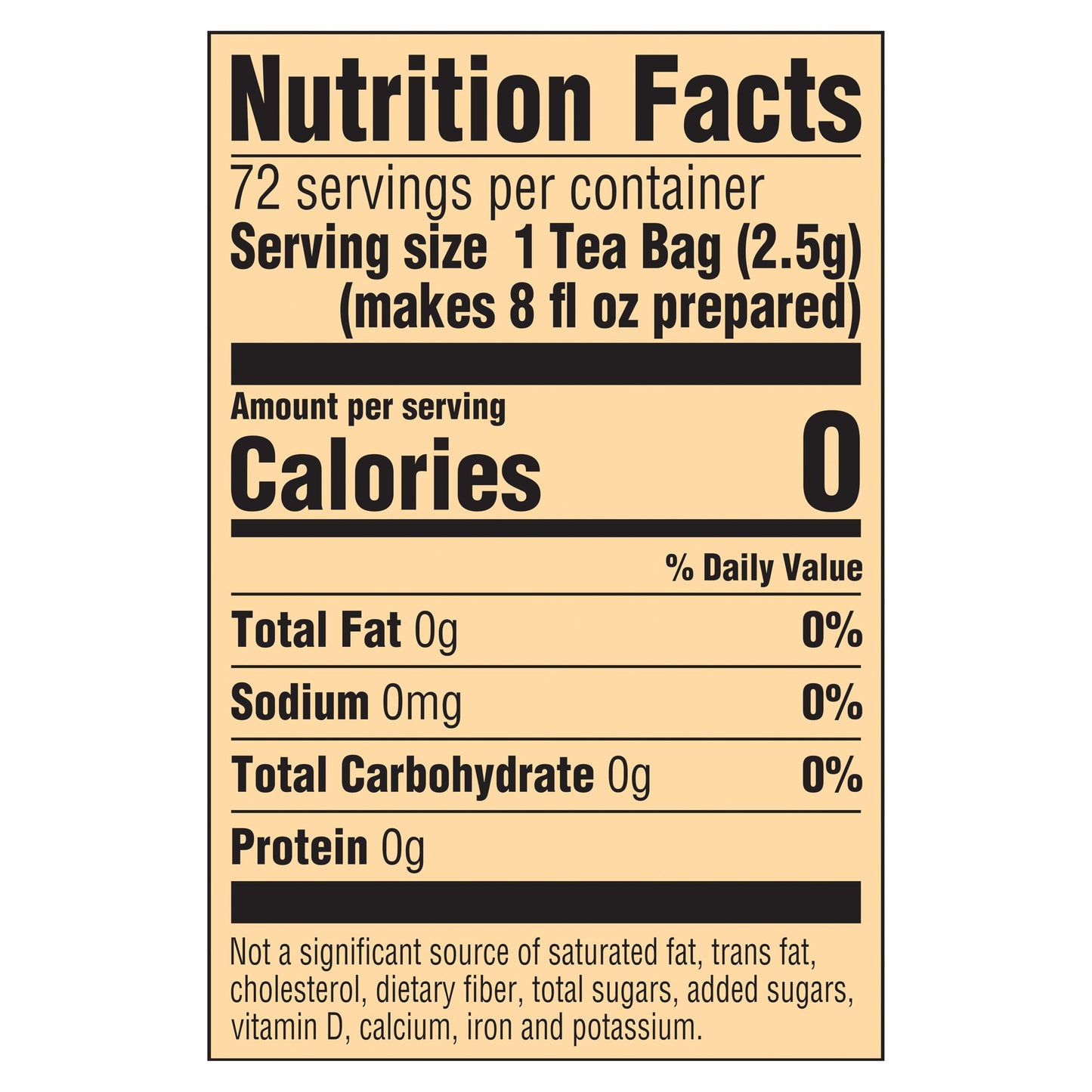 Lipton Organic Tea Bags Tastes Great Hot or Iced Organic Black Tea Can Help Support a Healthy Heart 5.74 oz 72 Count, Pack of 5