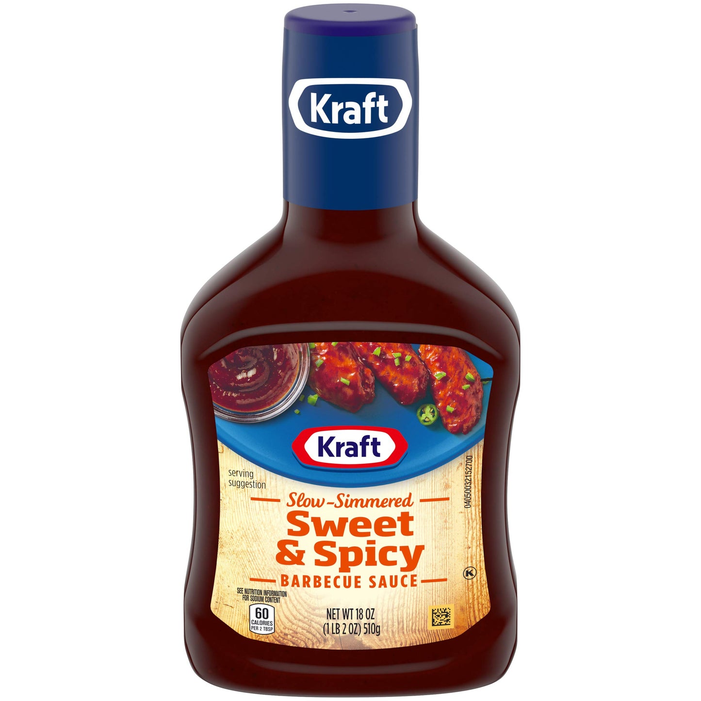 Kraft Sweet Brown Sugar Slow-Simmered Barbecue Sauce, 18 oz Bottle