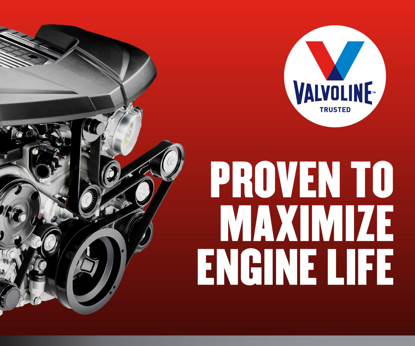 Valvoline Full Synthetic High Mileage with MaxLife Technology 5W-20 Motor Oil 5 Quart