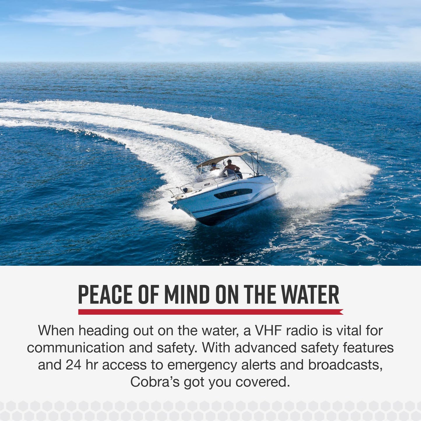 Cobra MR F77B GPS Fixed Mount VHF Marine Radio – 25 Watt VHF, Built-In GPS Receiver, Submersible, LCD Display, Noise Cancelling Mic, NOAA Weather, Signal Strength Meter, Scan Channels, Black/Grey
