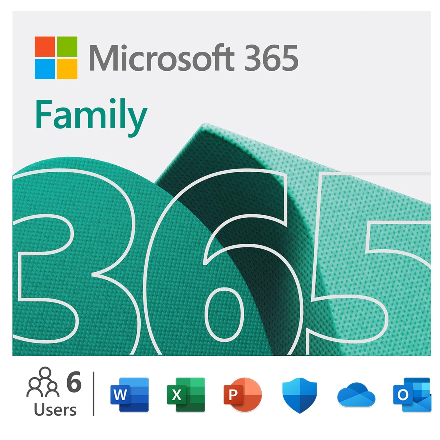 Microsoft 365 Family | 12-Month Subscription, Up to 6 People | Word, Excel, PowerPoint | 1TB OneDrive Cloud Storage | PC/MAC Instant Download | Activation Required