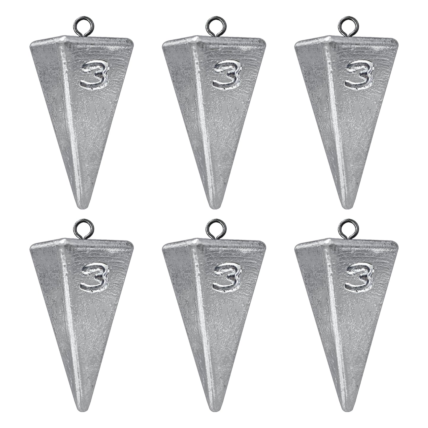 Fishing Weights Sinkers Pyramid Sinkers Surf Fishing Sinkers for Saltwater Fishing Gear Tackle 1oz 2oz 3oz 4oz 5oz 6oz 8oz 10oz 12oz 14oz 16oz
