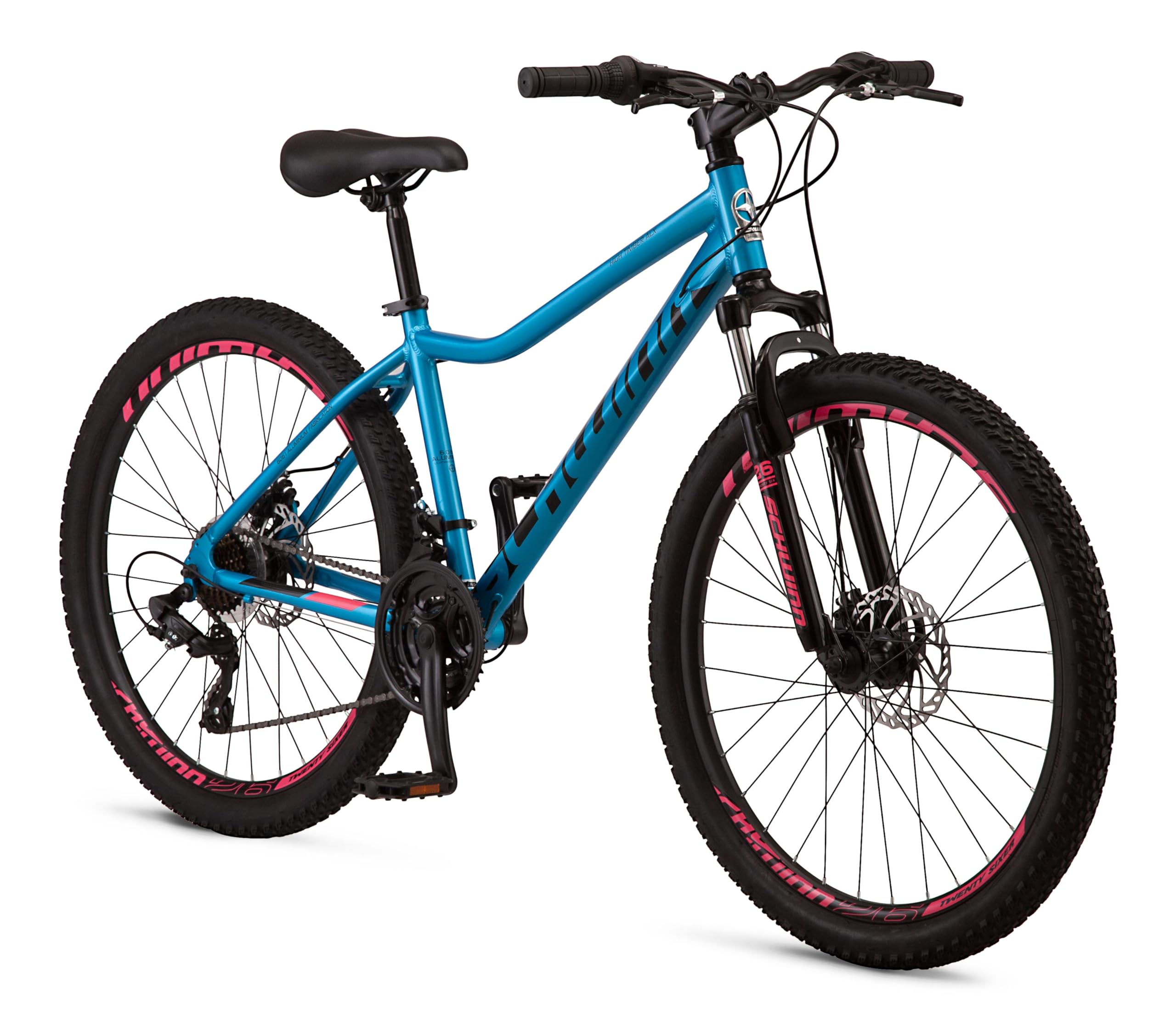 Schwinn High Timber ALX Mountain Bike for Adult Men Women, 26-Inch Whe –