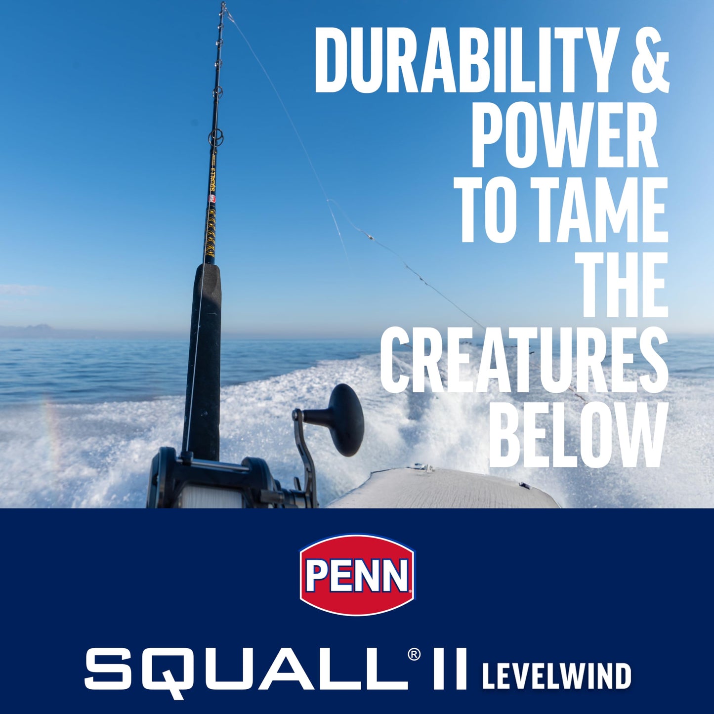 PENN Squall II Level Wind Conventional Fishing Reel
