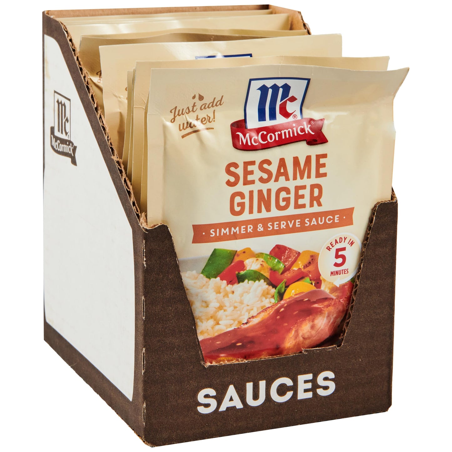 McCormick Lemon Herb Butter Simmer & Serve Sauce Mix, 0.87 oz (Pack of 12)
