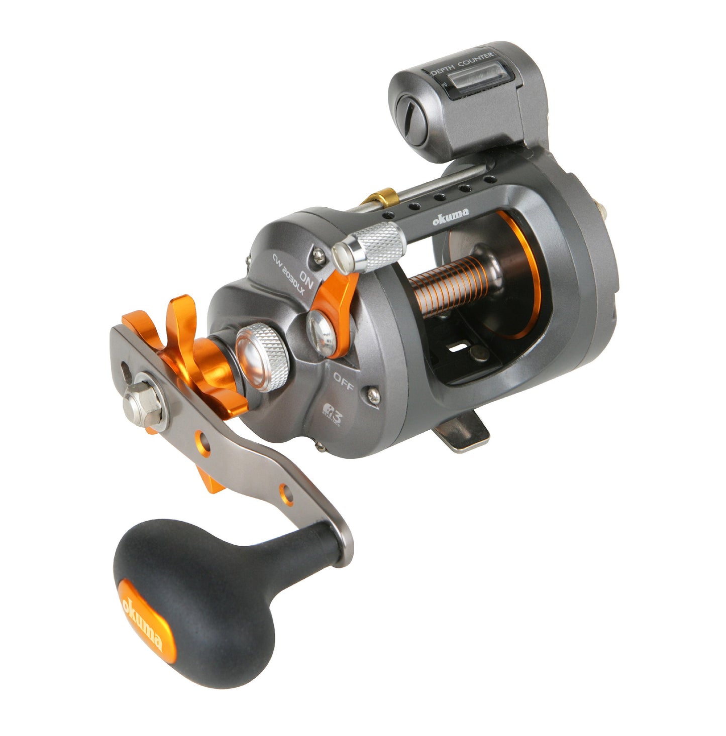 Okuma Cold Water Linecounter Trolling Reel