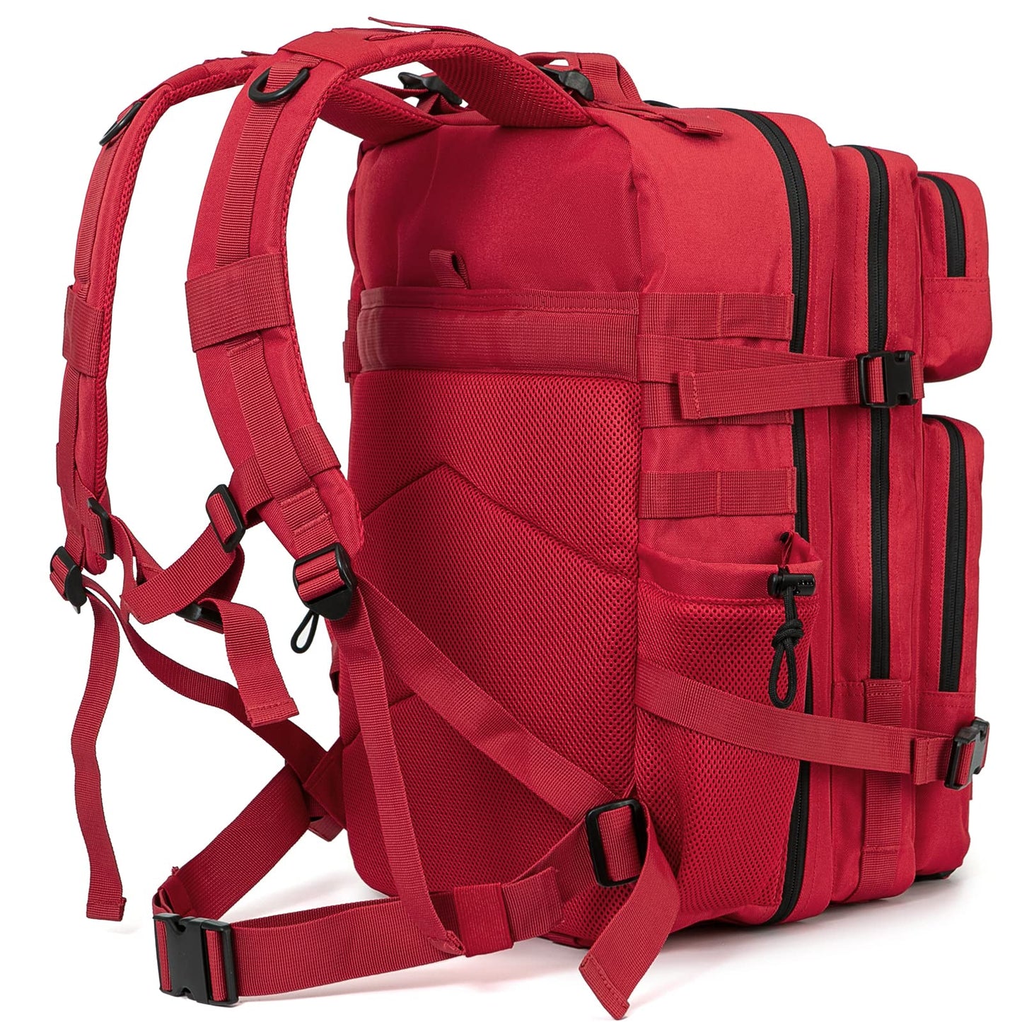 QT&QY 25L/35L/45L Military Tactical Backpack For Men Molle Daypack 3 Day Bug Out Bag Hiking Rucksack With Bottle Holder
