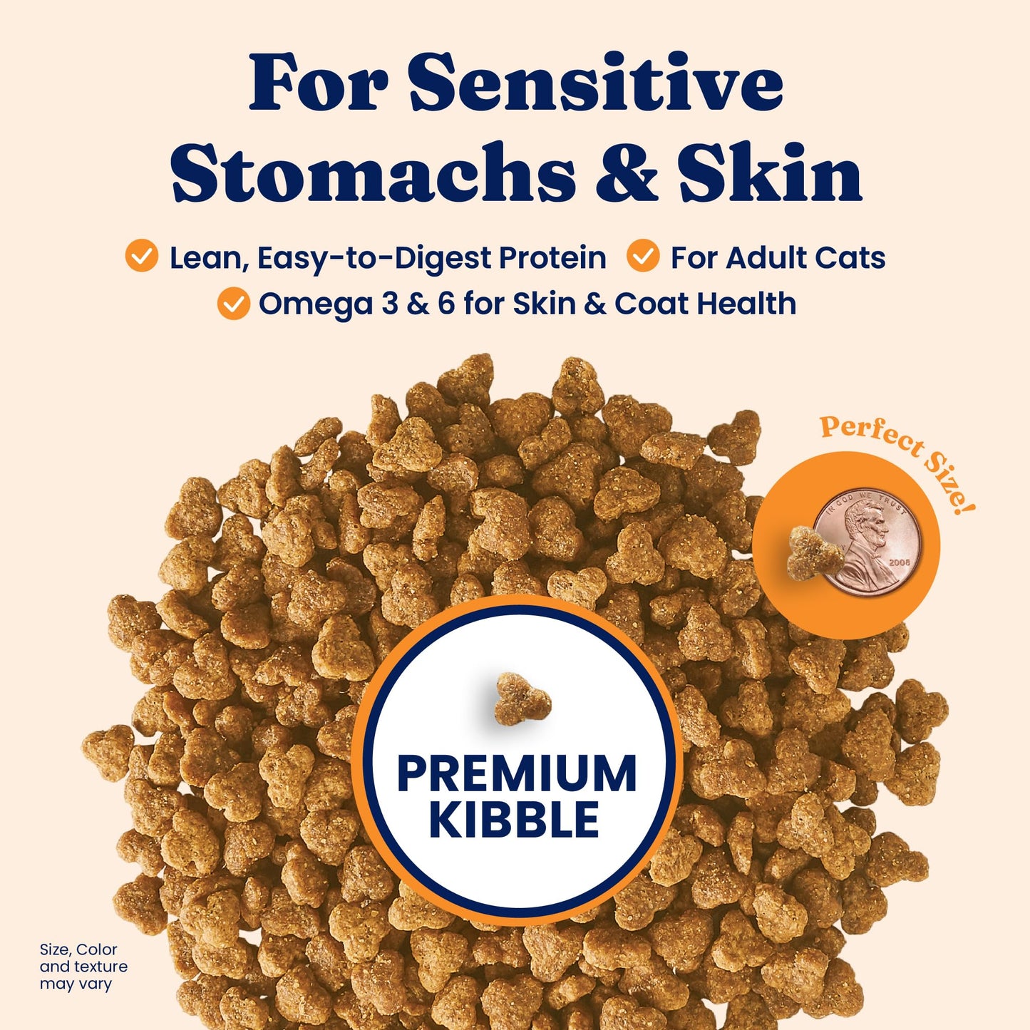 Solid Gold High Protein Dry Cat Food - Grain Free & Gluten Free Chicken Cat Dry Food w/Probiotics for Gut Health & Digestion - High Fiber & Omega 3 - Low Carb Superfood Kibble for Cats All Ages - 6LB