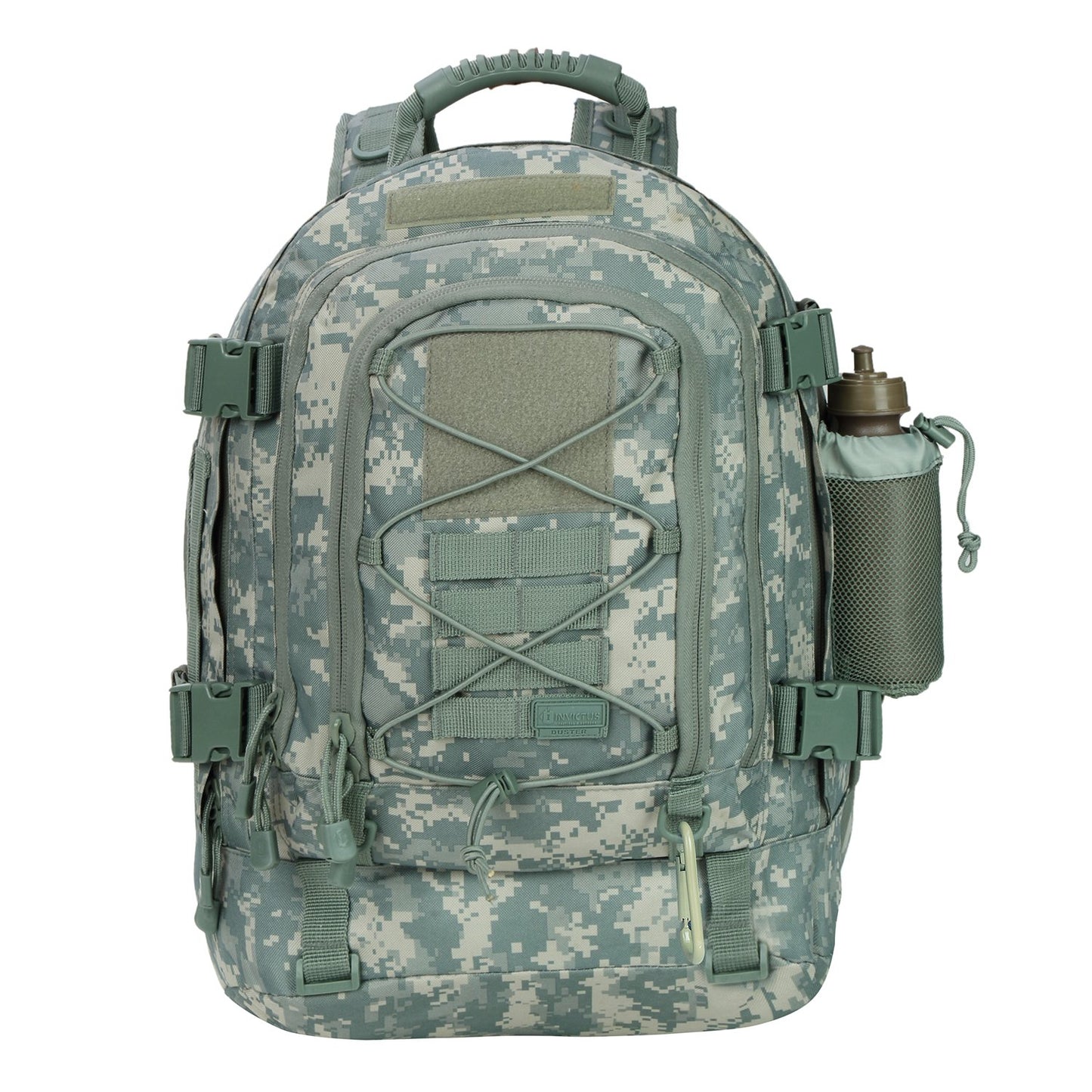 Large Tactical Backpack for Men Military Backpack with DIY System for Travel, Work,Camping,Hunting,Hiking,Sports (GREEN)
