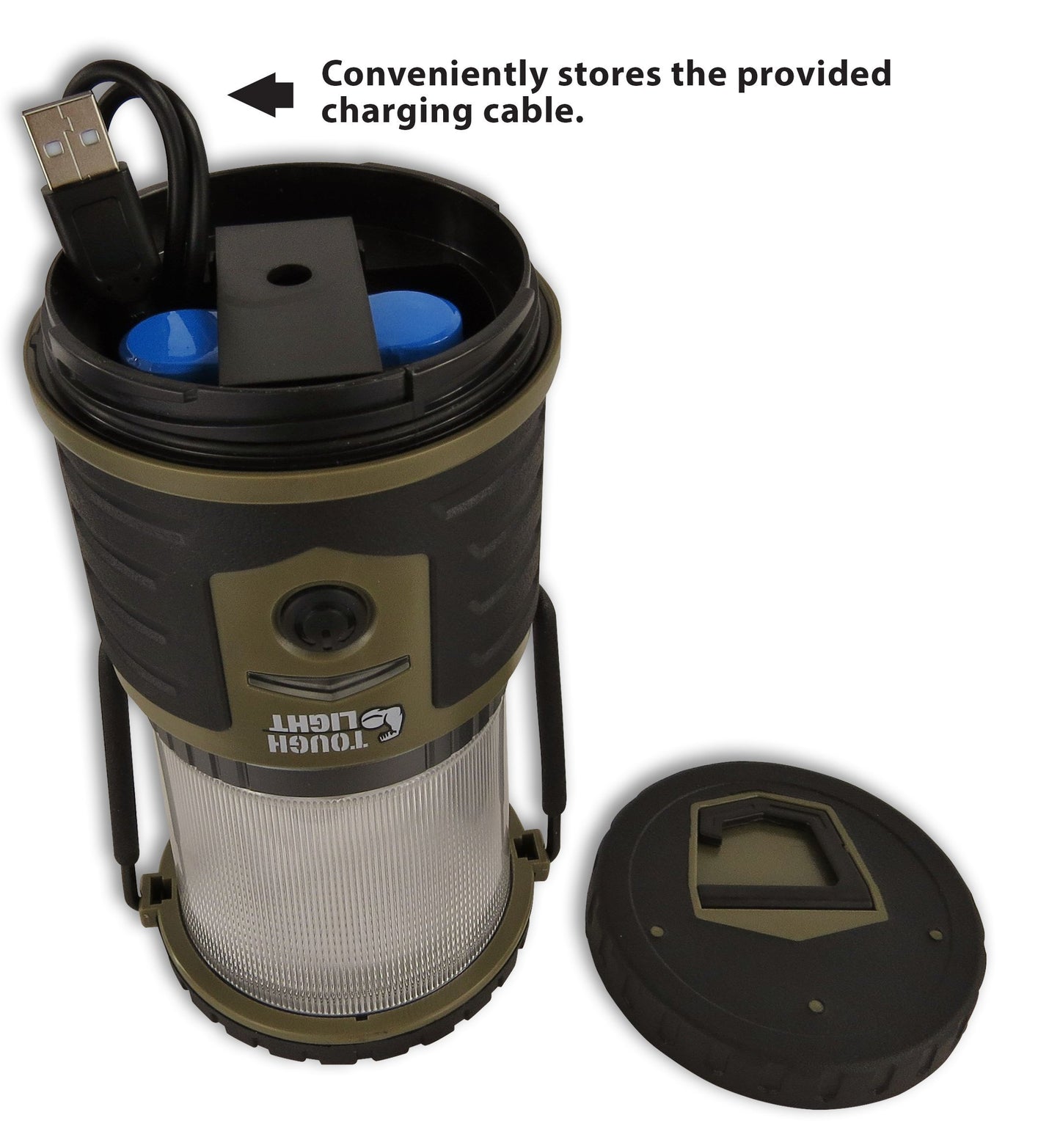 USB Rechargeable Camping Lantern, 400 Lumens LED Lantern, Hanging Tent Lamp, 6000mAh Power Bank, 200 Hour, 6 Modes, for Outdoors & Emergency