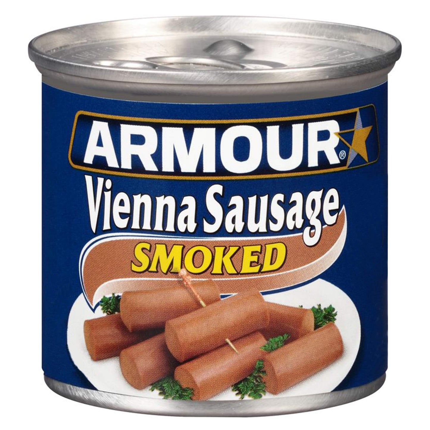 Armour Star Vienna Sausage, Hot & Spicy Flavored, Canned Sausage, 4.6 Ounce (Pack of 24)