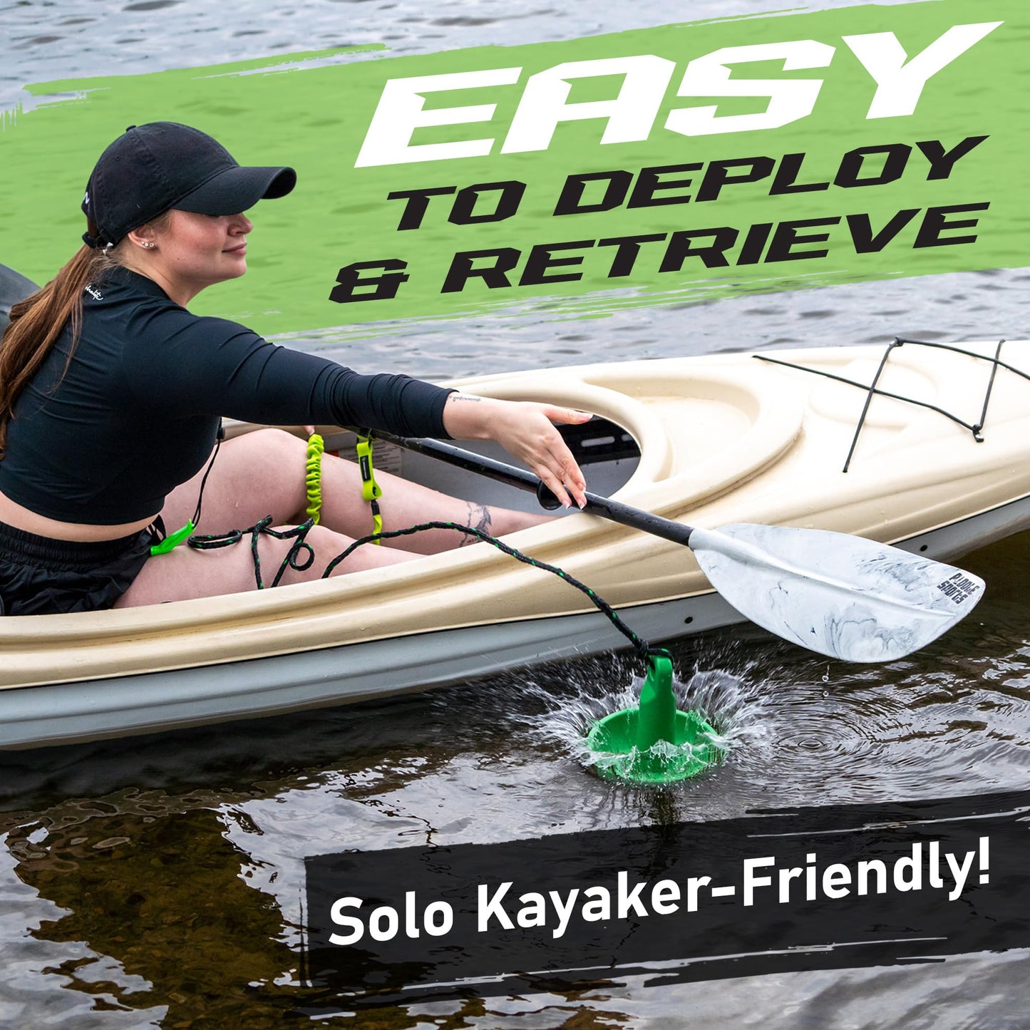 Gradient Fitness Kayak Anchor | Paddle Board Anchor, Small Boat and Canoe Anchors, Jet Ski Anchor, Jetski Accessory, PWC Anchor, Kayak Anchor Kit.