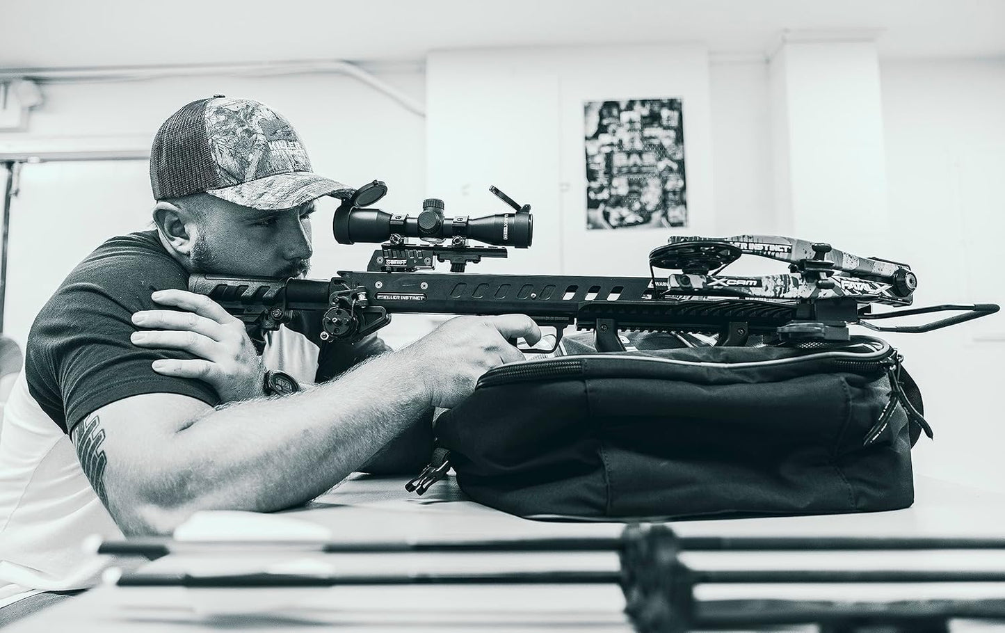 Killer Instinct Fatal-X Crossbow with RDC Crank Pro Package. The Best Narrow Limb Crossbow for Hunting!