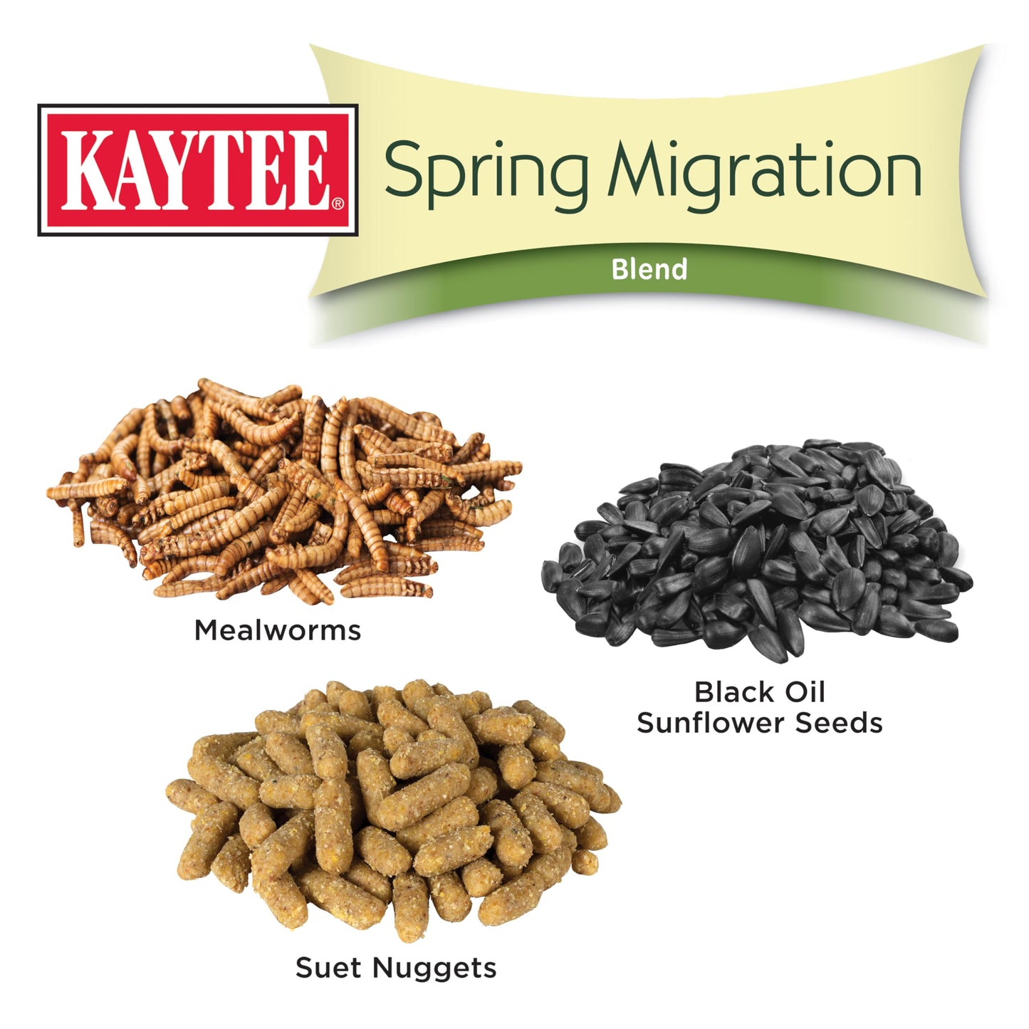 Kaytee Wild Bird Food, Summer Nesting Seed Blend, 8 lb