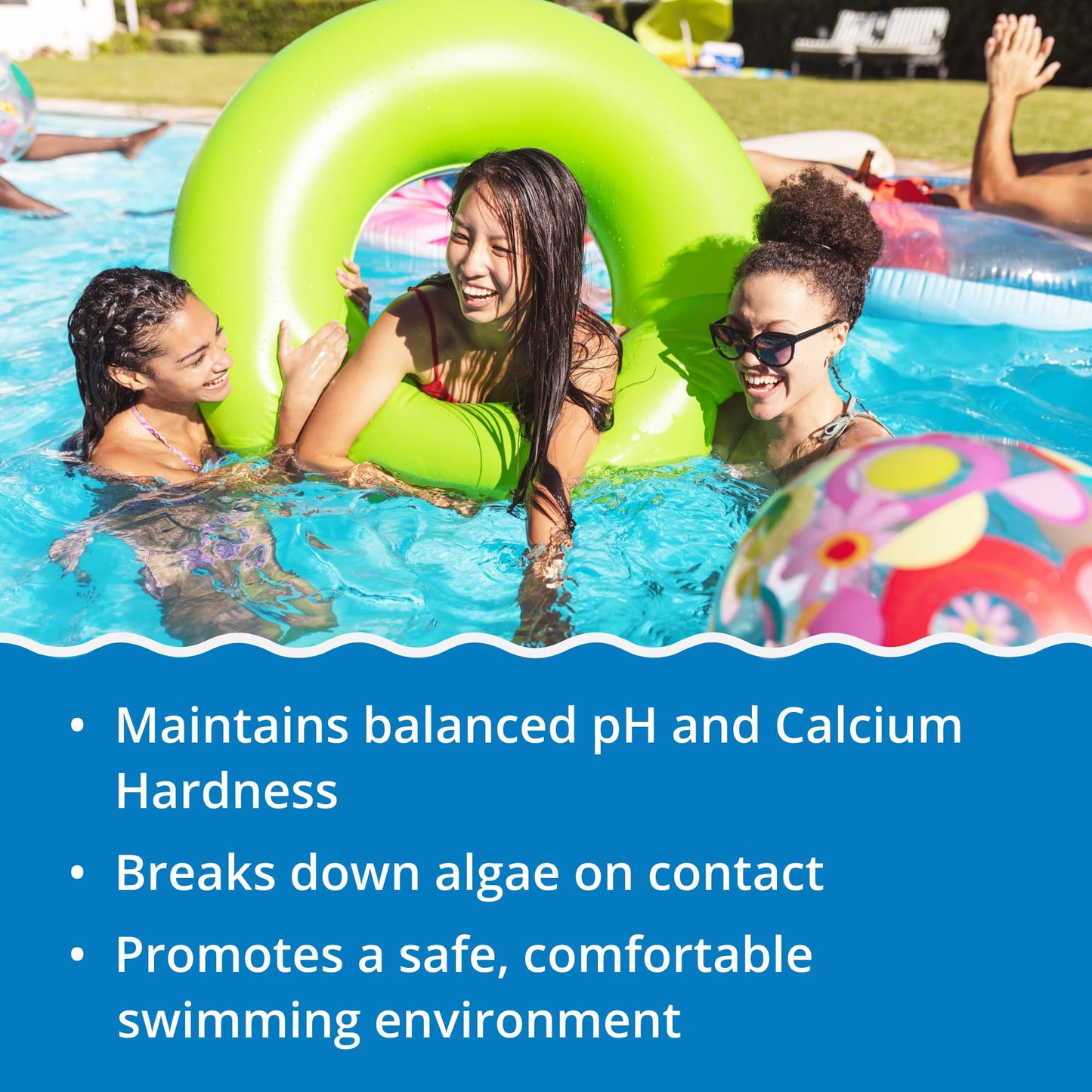 In The Swim Pool Shock – 68% Cal-Hypo Granular Sanitizer for Crystal Clear Water – Defends Against Bacteria, Algae, and Microorganisms - 24 X 1 Pound