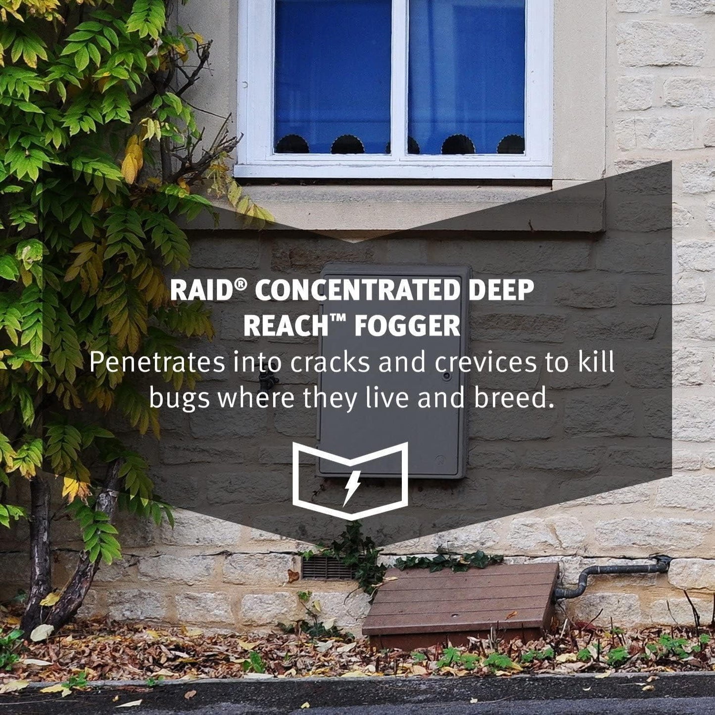 Raid® Concentrated Deep Reach Fogger, 1.5 oz, 3 Cans ( Pack of 3)