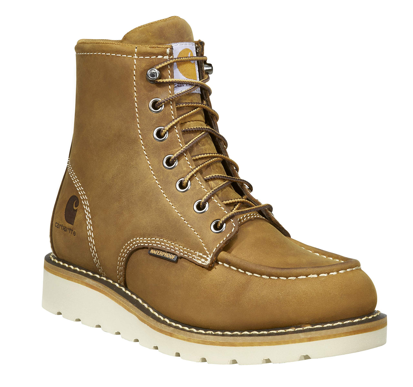 Carhartt Women's Waterproof 6" Moc Steel Toe Wedge Work Boot